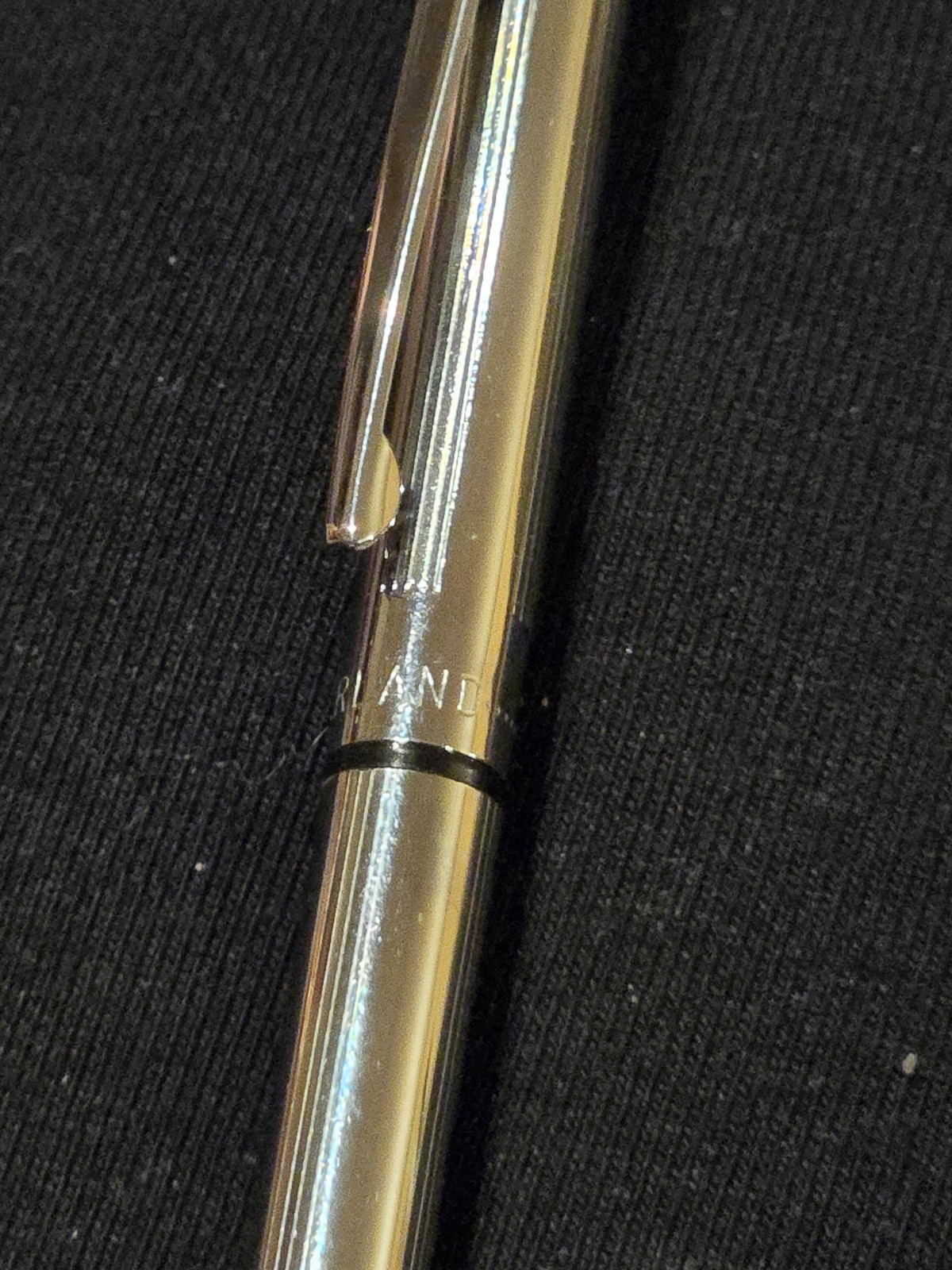 Rare VTG Prazosin HCI Drug Rep Pharmaceutical Metal Twist Ball Point Pen Garland