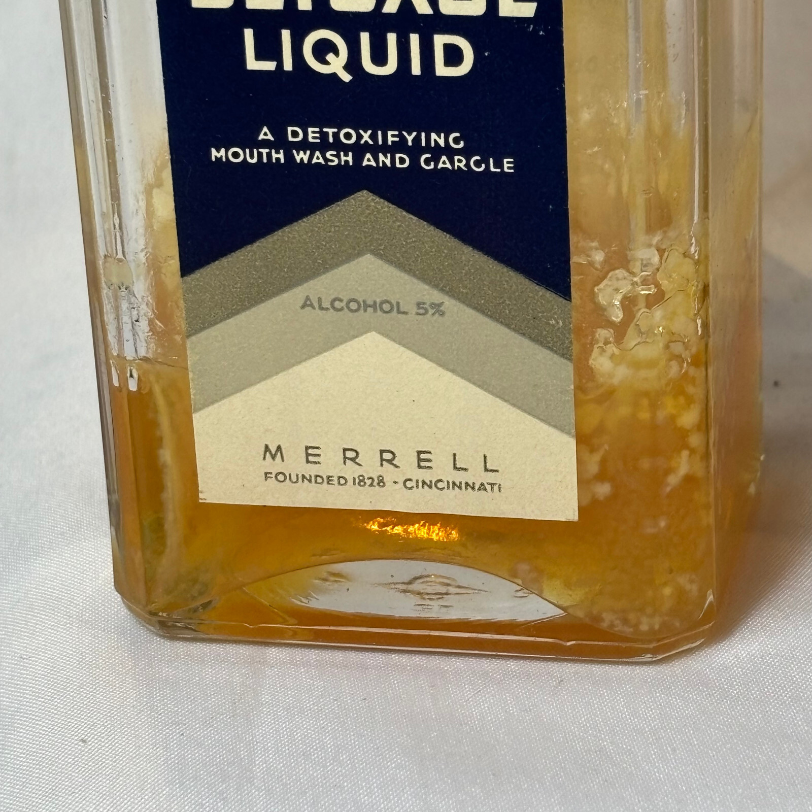 Vtg Detoxol & Mercitan Mouth Wash In Original Boxes