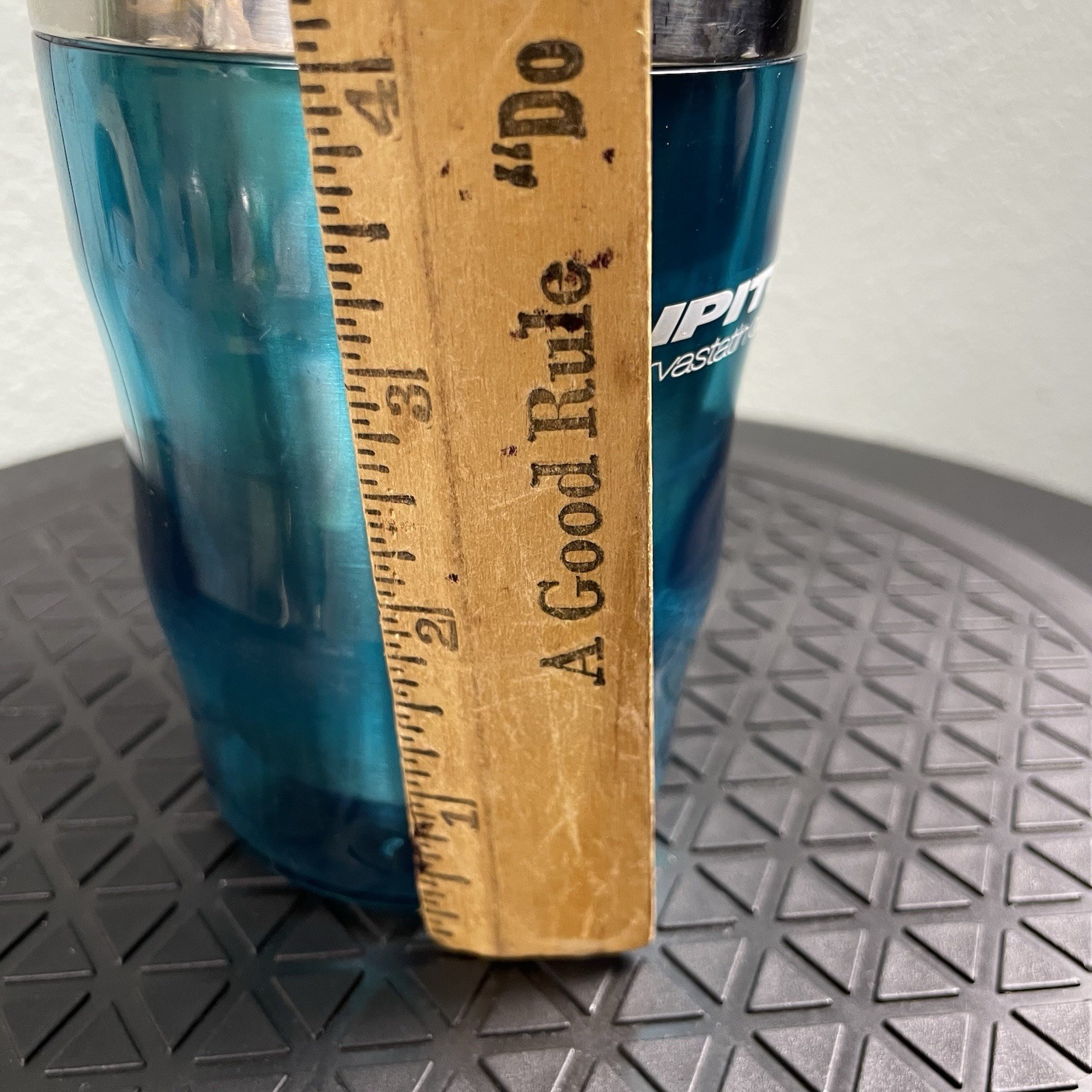 LIPITOR Teal Pharmaceutical Travel Mug Drug Rep Advertising Cholesterol