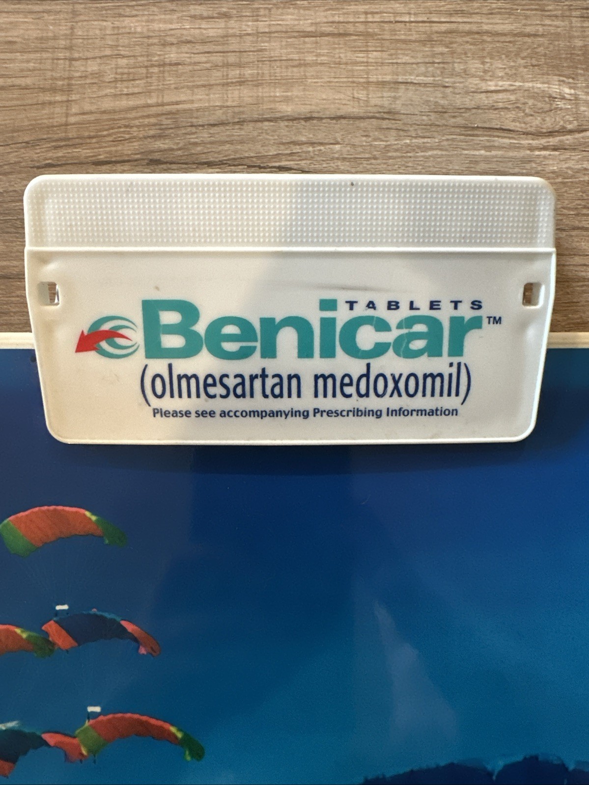 Benicar High Blood Pressure Drug Medicine Clipboard Pharmaceutical Promo rare