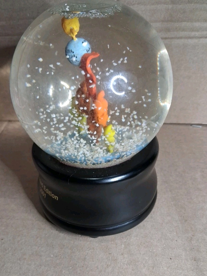 Limited Edition 2001 Snow Globe Actos Pharmaceutical Pioglitazone HCI Diabetes