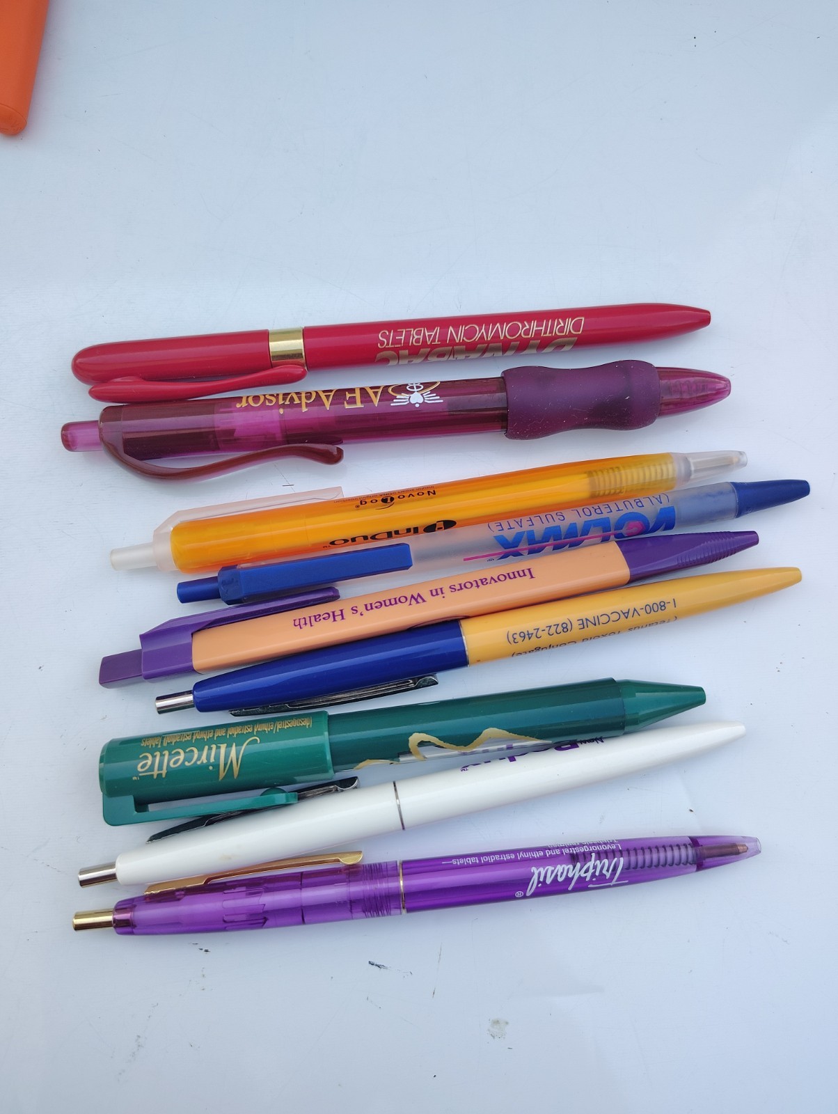 Lot Of 50 Pharmaceutical Drug Rep Advertising Pens ⭐ No Doubles ⭐ iii