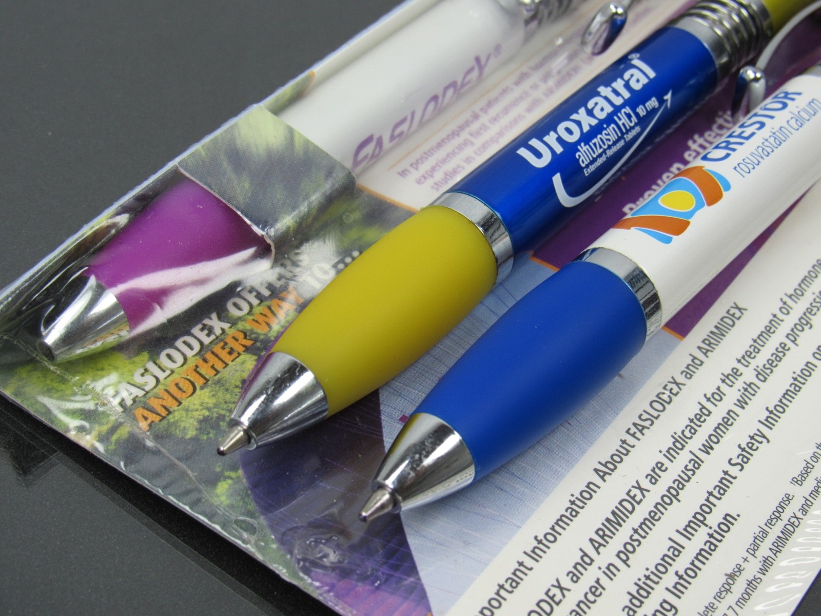 Superb Faslodex Crestor Uroxatral Heavy Metal PENS Drug Rep Pharmaceutical Promo