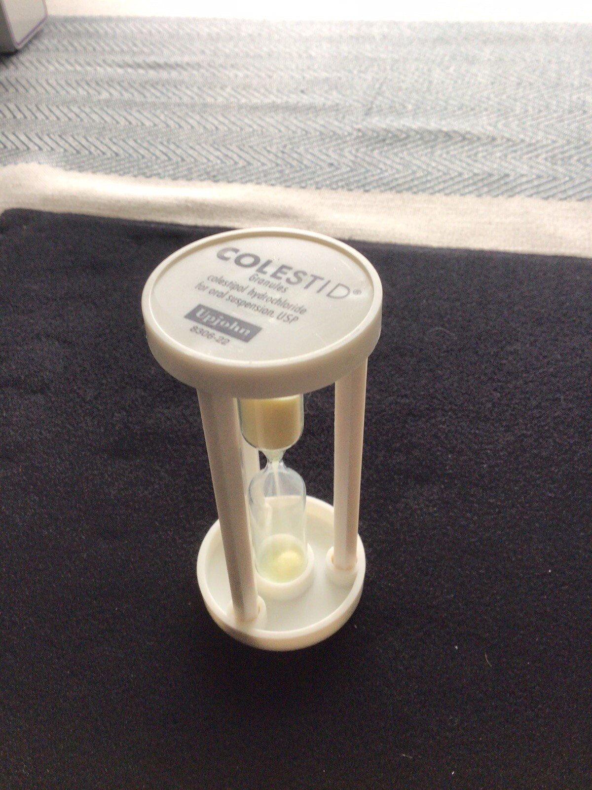 Vintage Upjohn Pharmaceuticals Granule Colestid Minute Timer