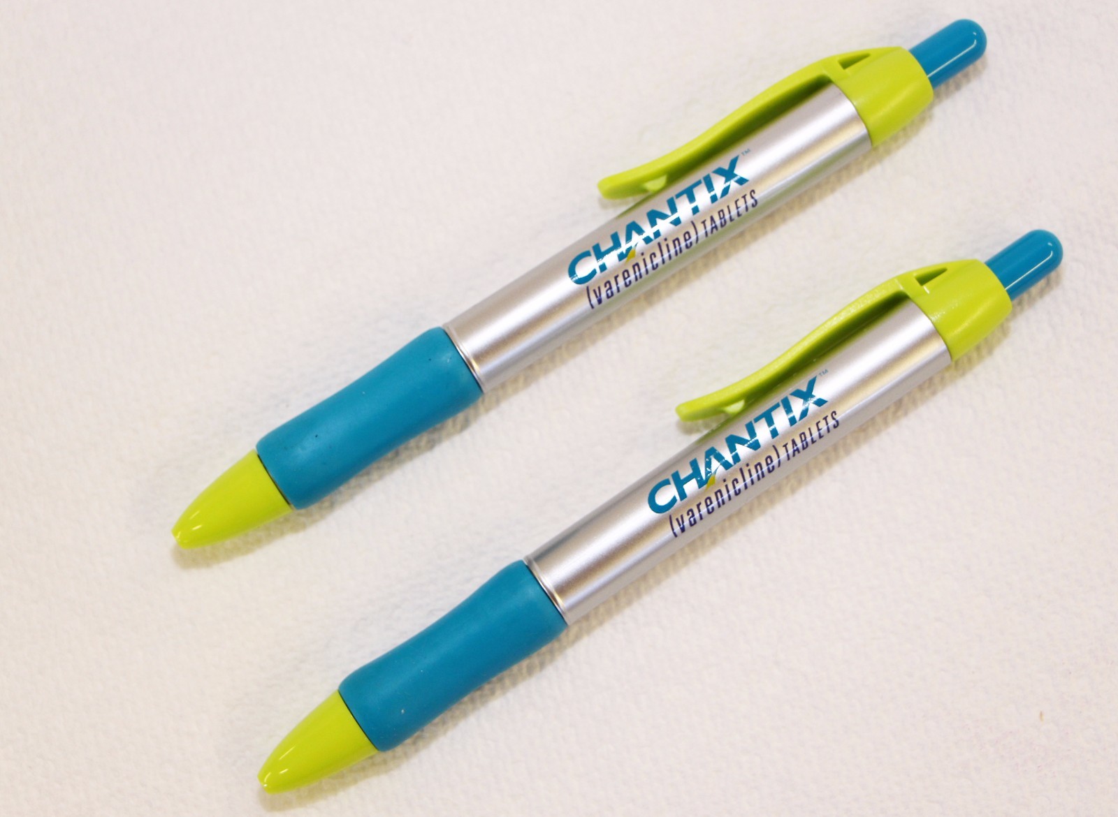 4 Plastic Pharmaceutical Pens New