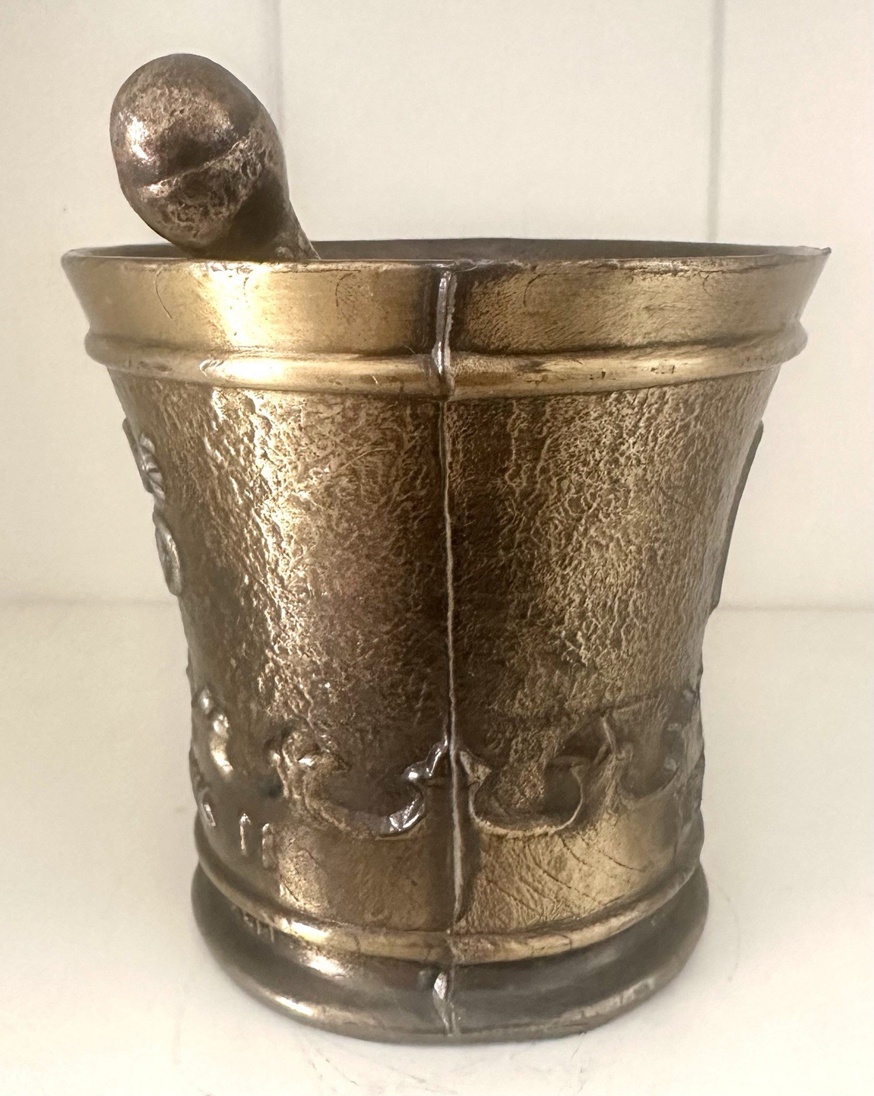 Vintage 1978 Shering RX Mortar & Pestle Edict of 1240 Frederick II