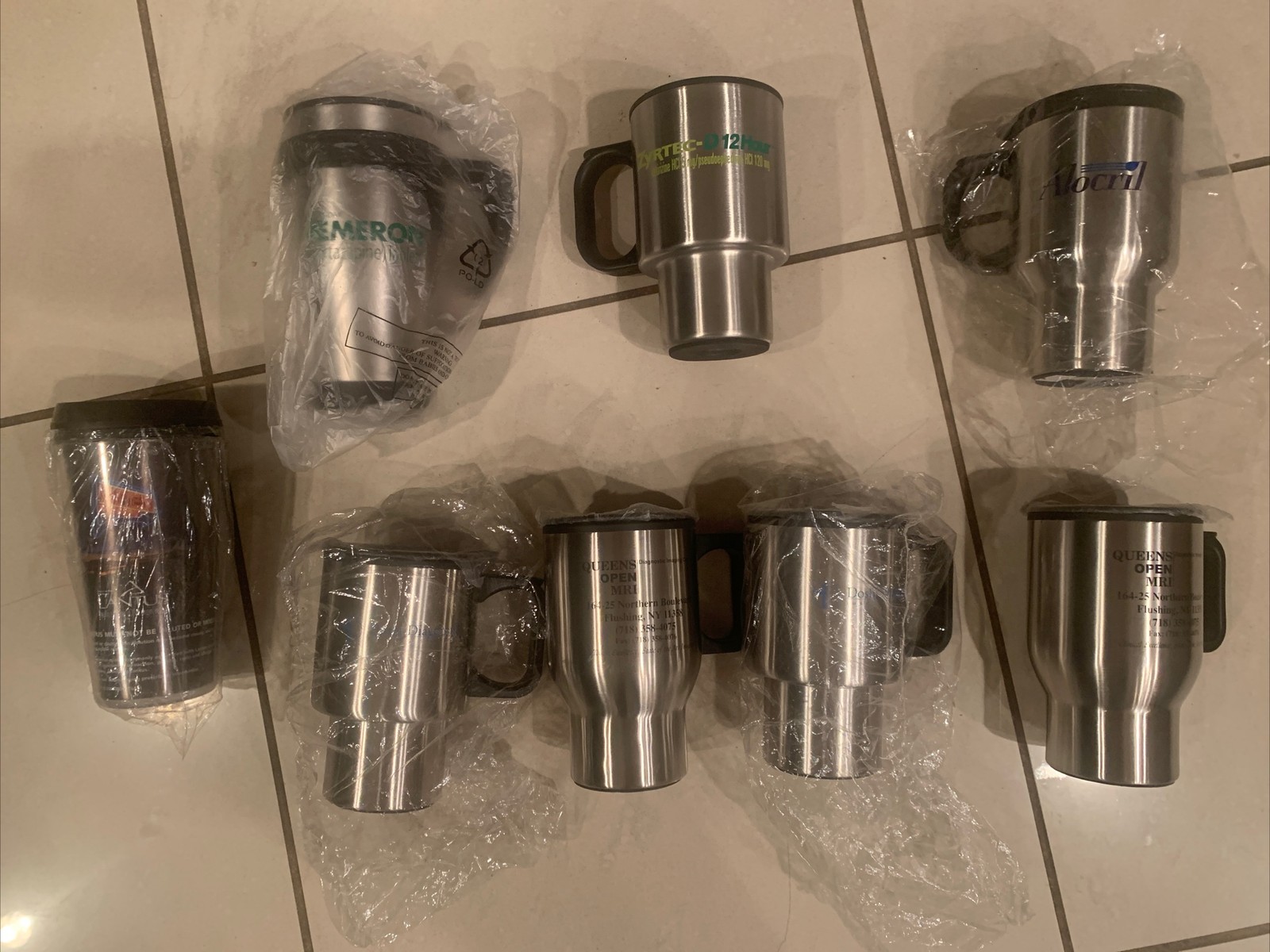 One (1) Drug Rep Pharma Tumbler Travel Mug Cup Your Choice. All New