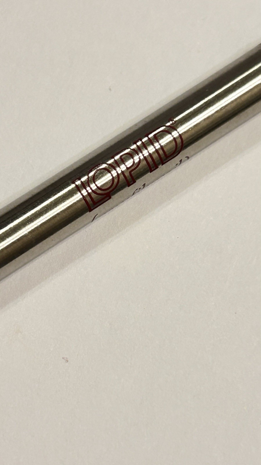 Stainless Steel Medical Drug Promotional Pharmaceutical Advertising Pen LOPID