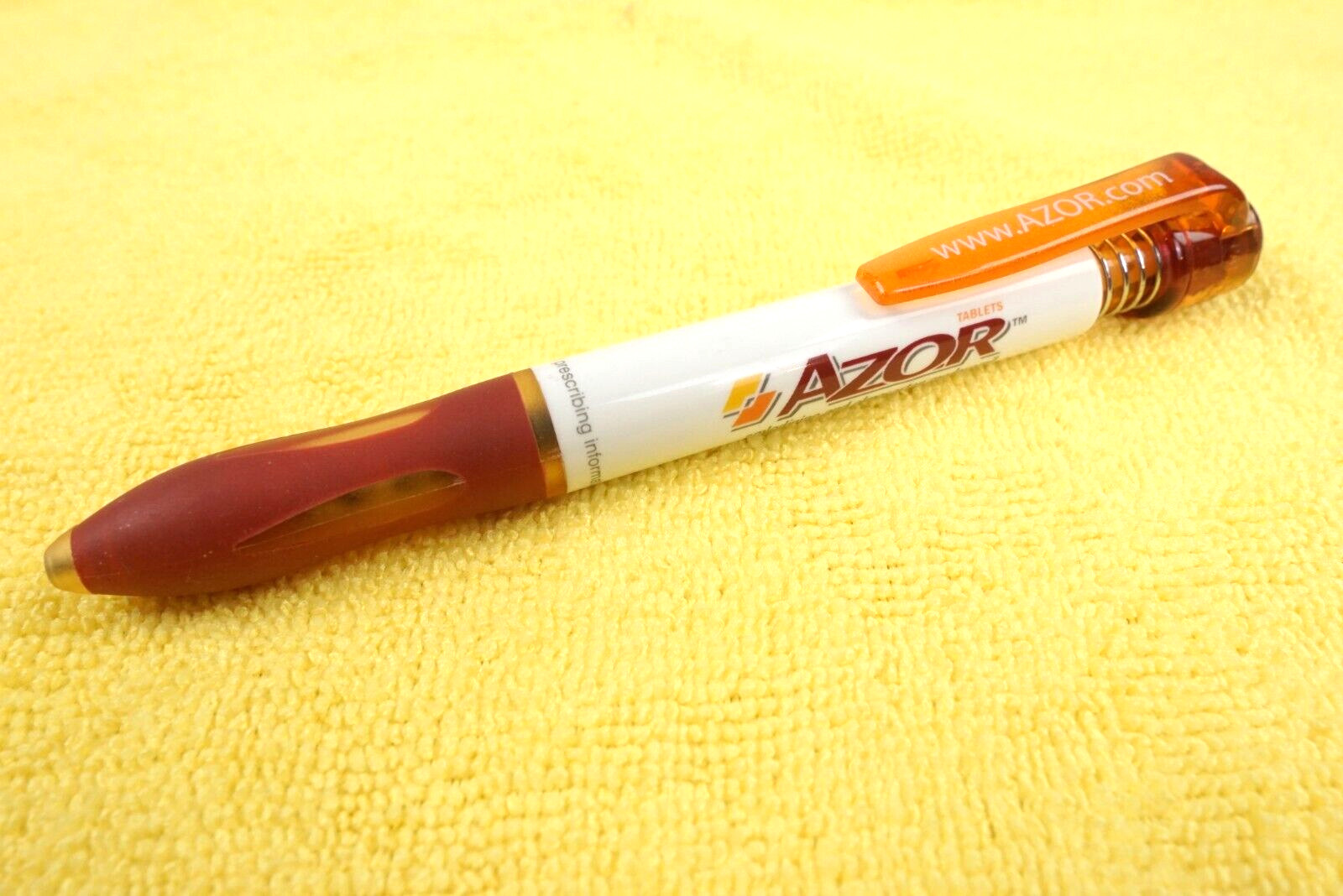 Azor Pharmaceutical Drug Rep Pen Promo Advertising Collectible Pharma Medical