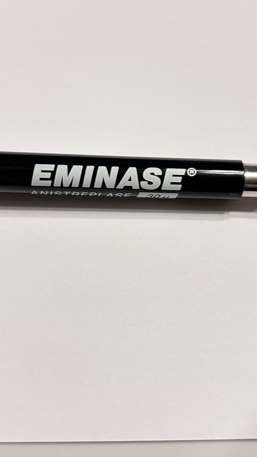 EMINASE Anistreplase Parker Vector Pen Drug Rep Pharmaceutical Advertising