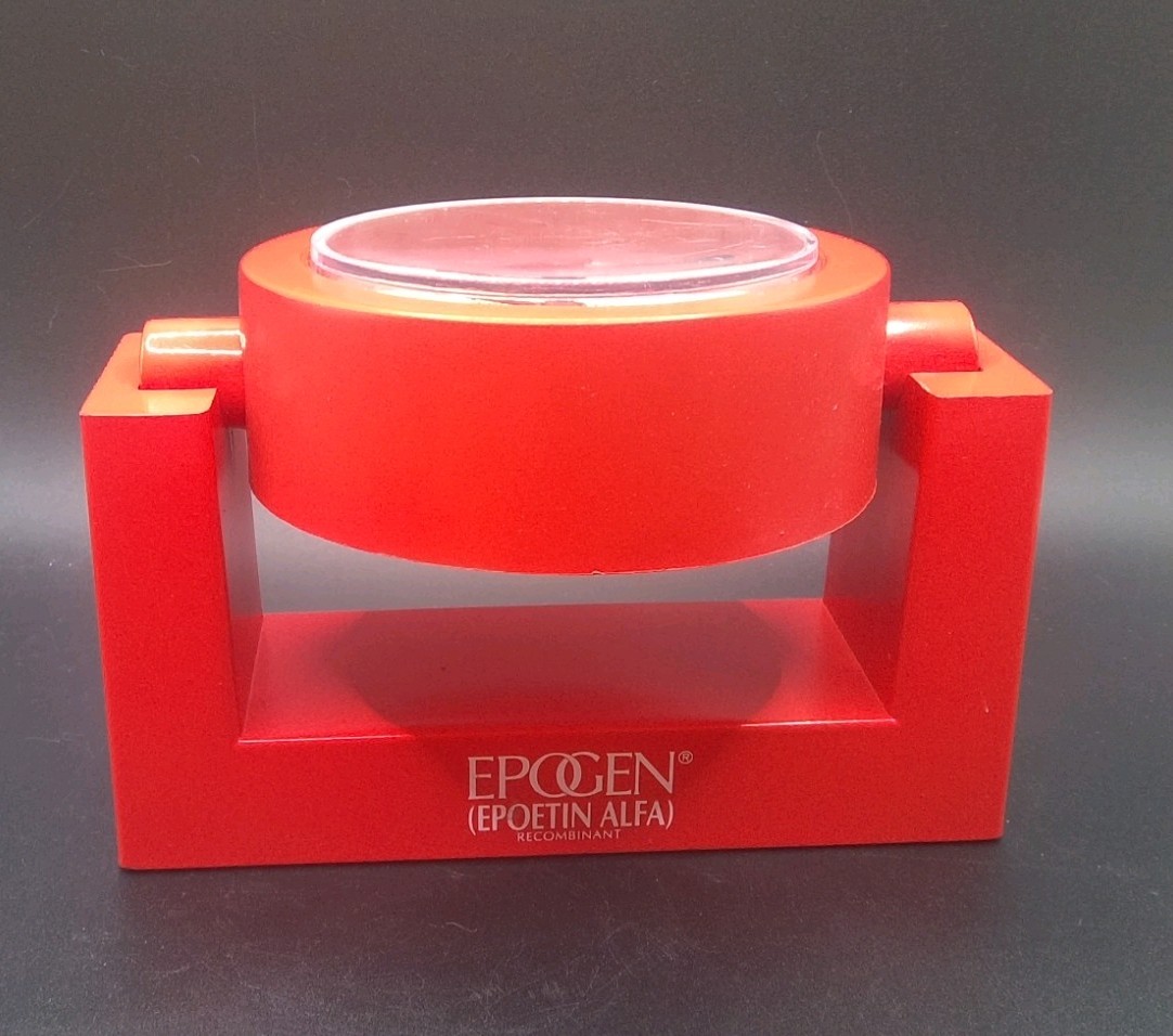 Vintage Epogen (Epoetin Alfa) / Pharmaceutical Promotion Desk Clock