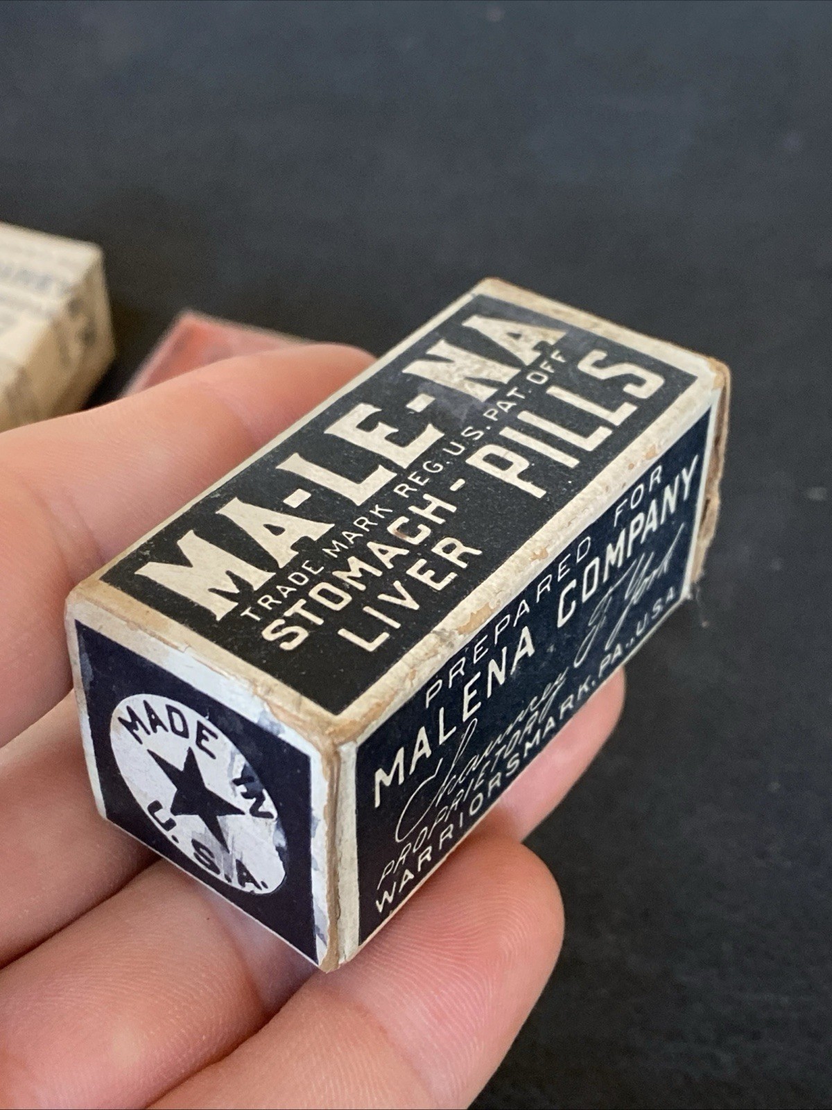 Henephs Cold Grippe Tablet Kieffers Liver Pills Milk Magnesia MA-LE-NA HUMPHREYS