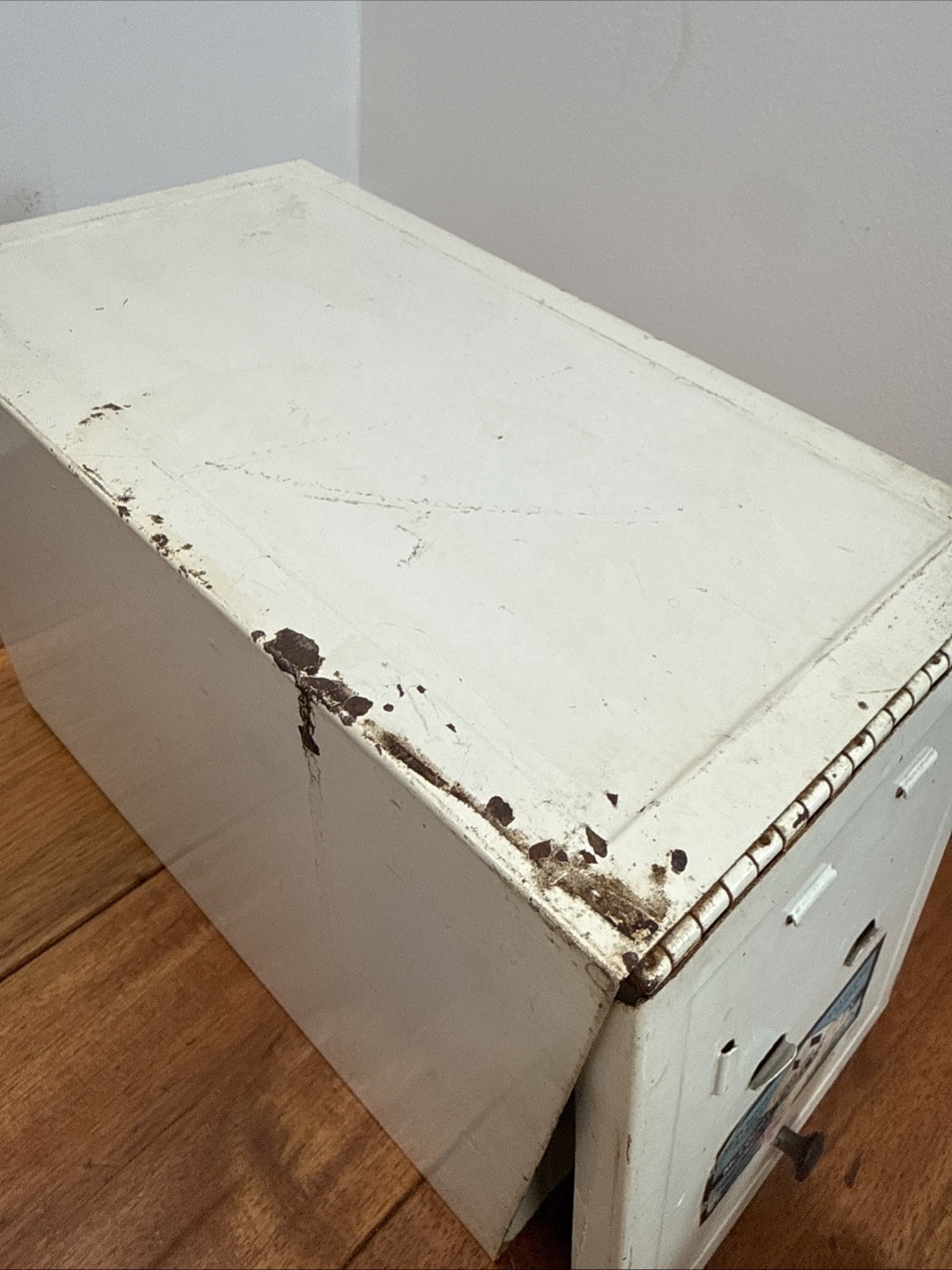 Vintage Pharmacy Prescription File Record Box Craft Sewing