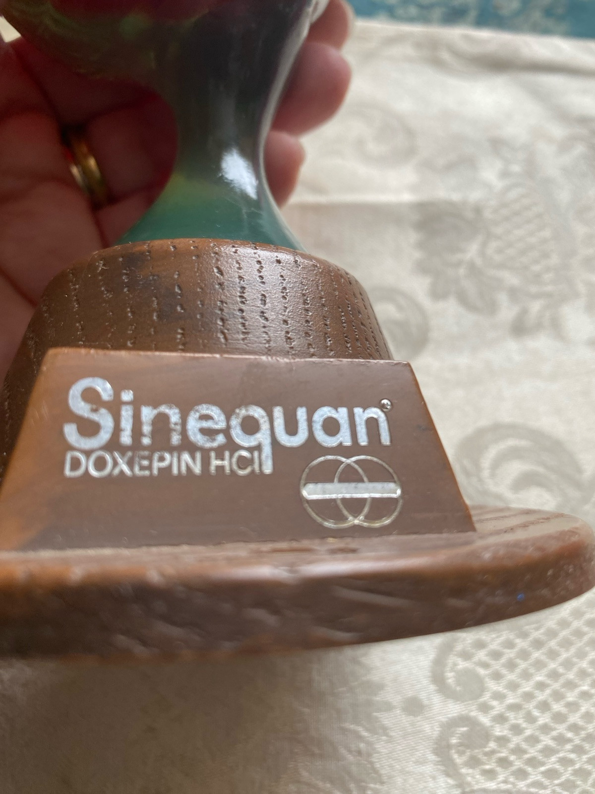 Vintage Sinequan Doxepin HCl by Pfizer Brain Hemisphere Medical Promotional