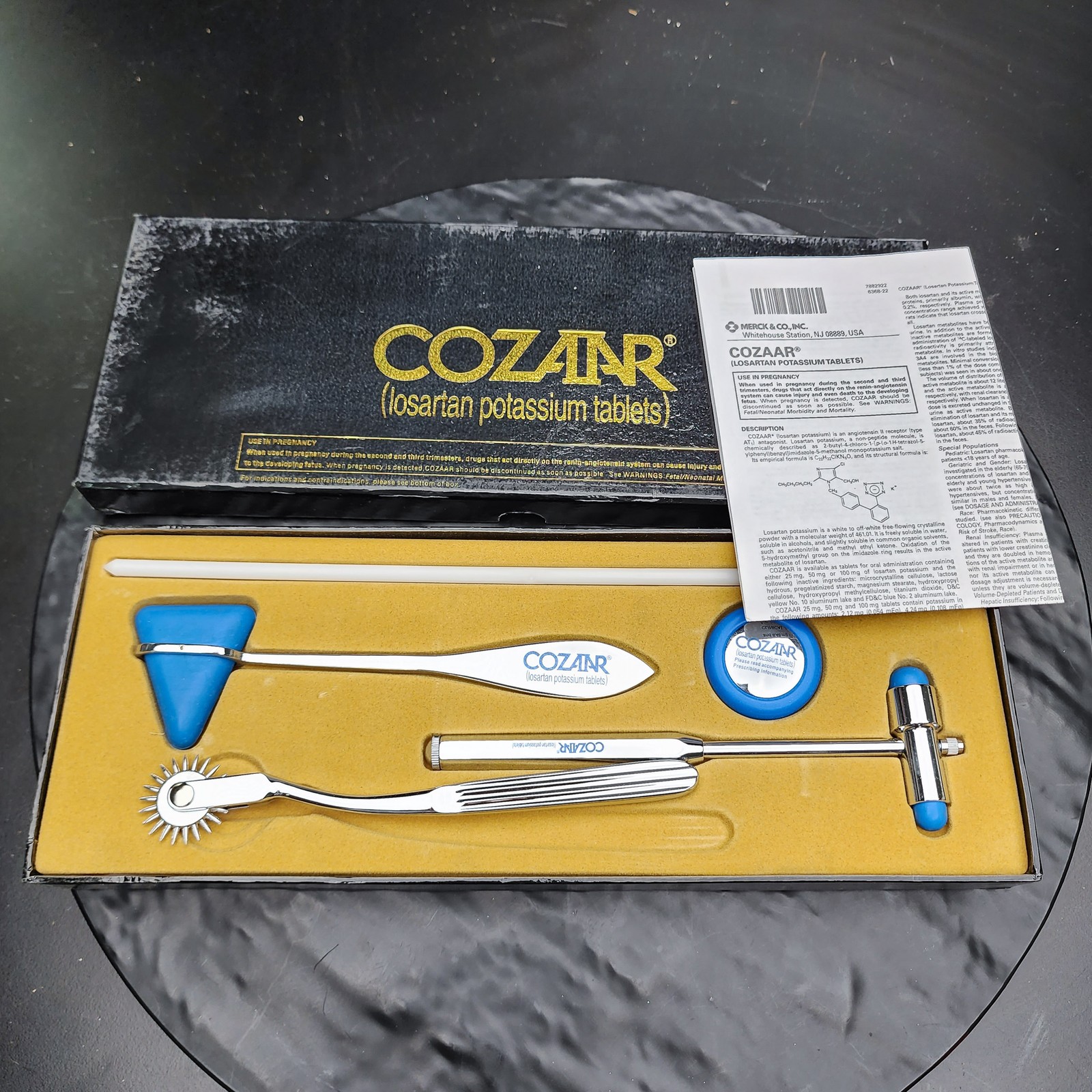 Cozaar Neurological Reflex Kit Hammer Tool Set Medical Diagnostic Doctor Tool