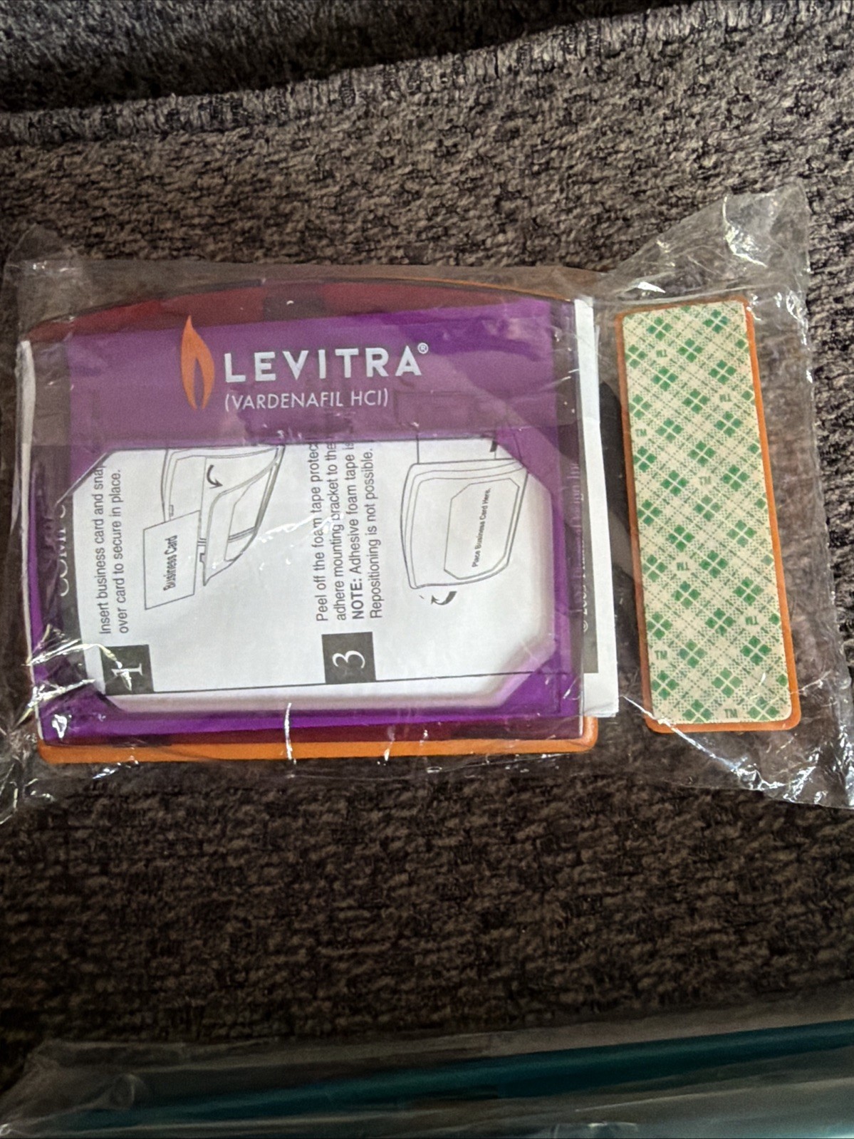 4 VTG Pharmaceutical Advertising Promo Lot Items Levitra Ultram Diovan Byetta