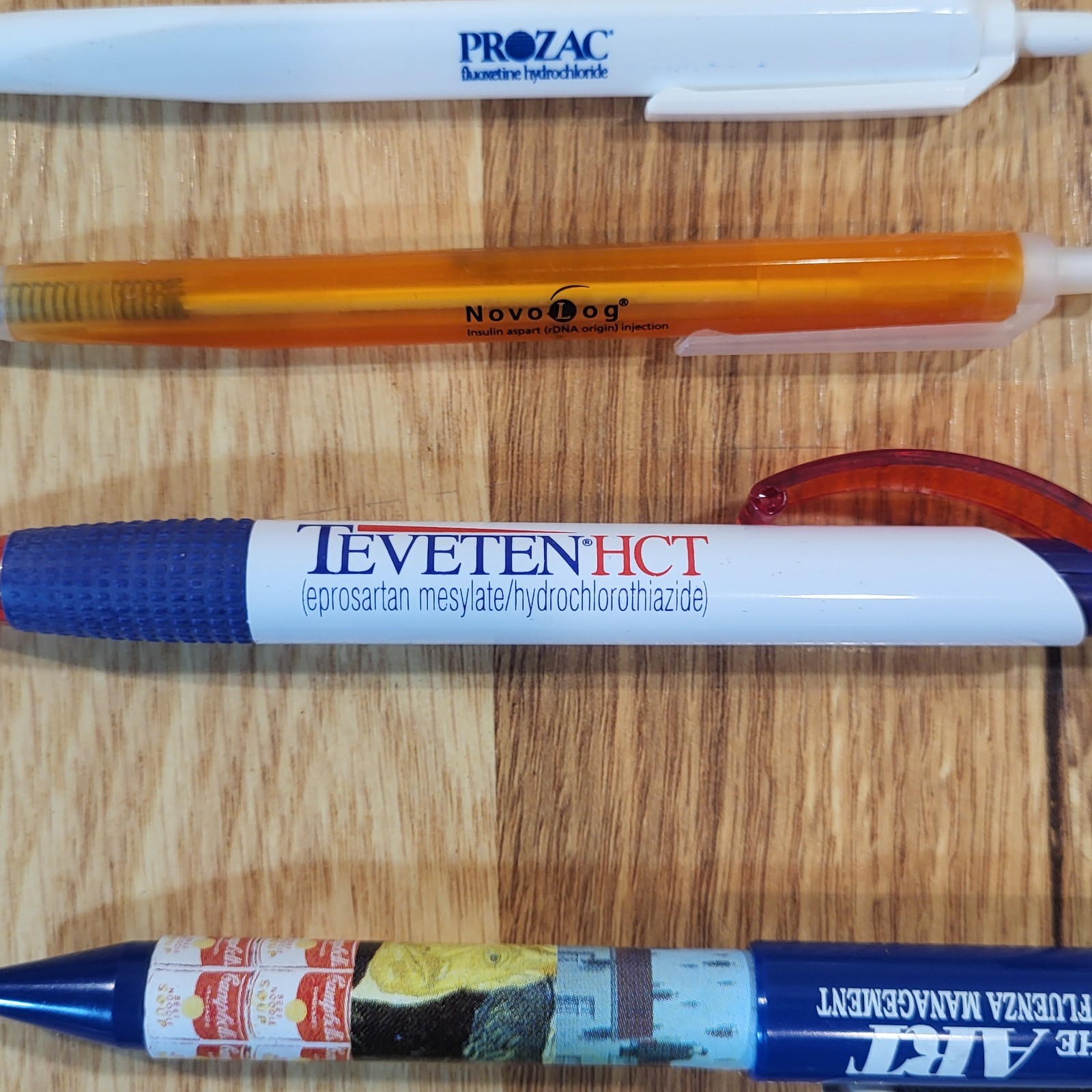 12 Pharmaceutical Drug Rep Pens Viagra Prozac Zyrtec and More All Different