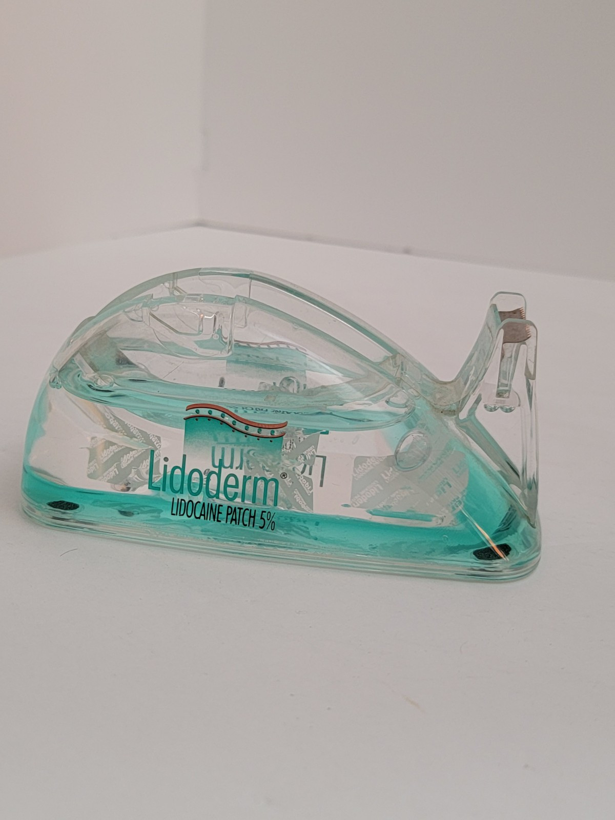 Drug Rep liquid tape dispenser Lidoderm pharmaceutical collectibles rare