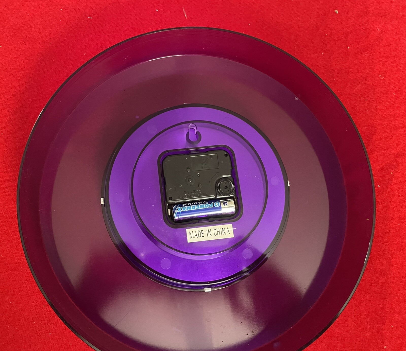 Pfizer Promotional Clock Quartz Never used