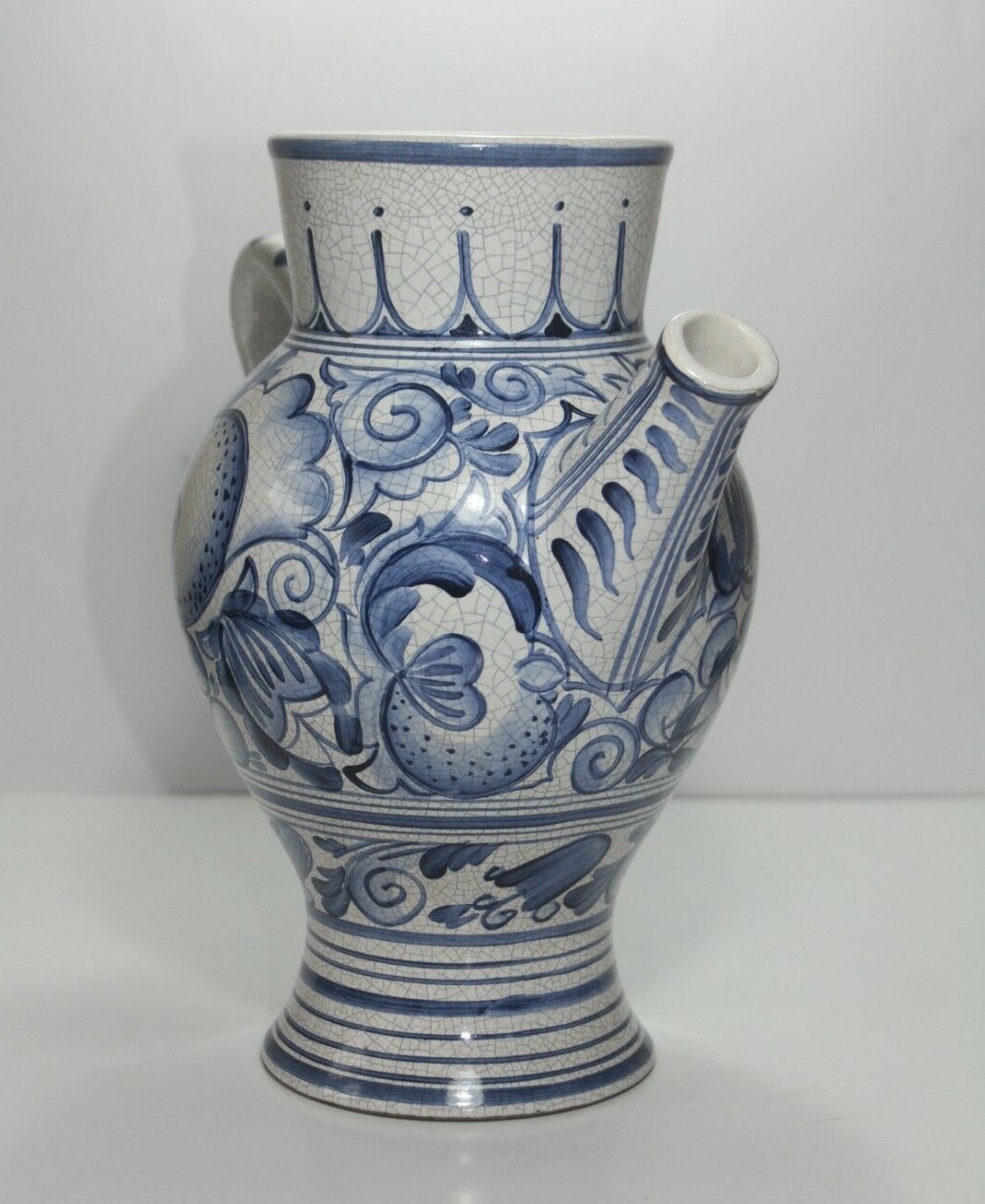 Italian Majolica Apothecary jar, Sirup Tamarin Dorum