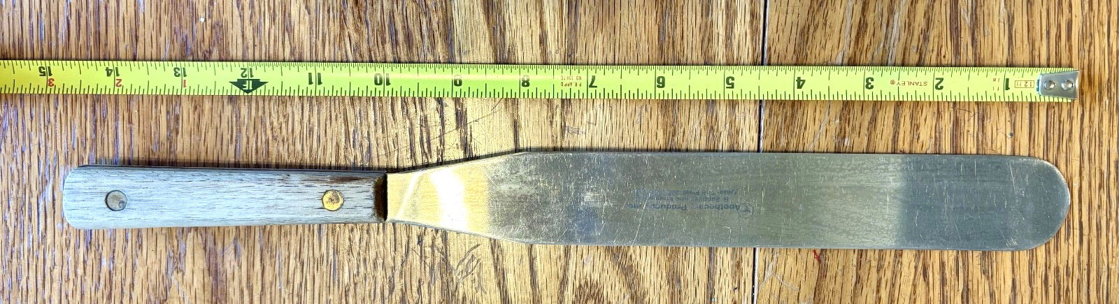 Large Vintage Apothecary Pharmacist Pharmacy Medical Compounding Spatula Knife