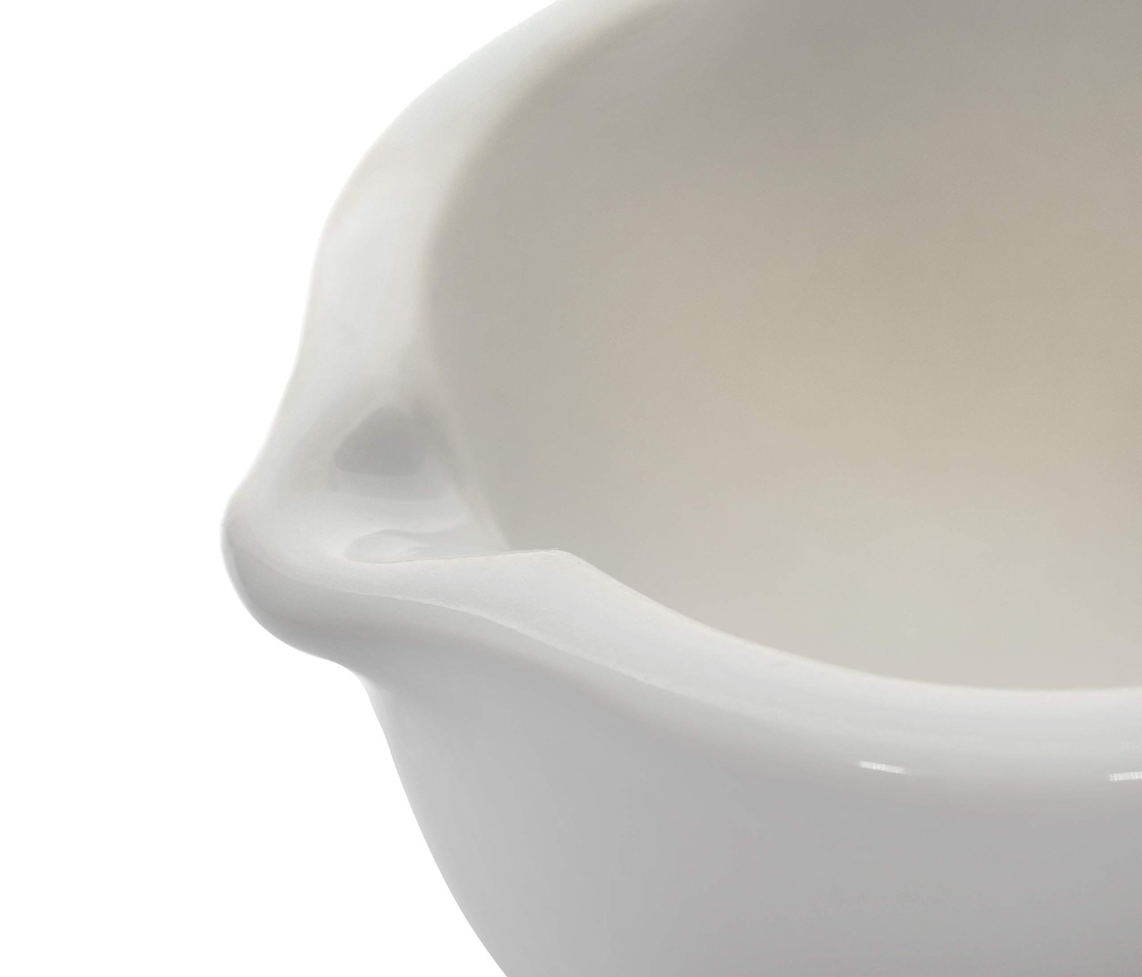 EISCO Porcelain Mortar & Pestle Set, 25oz (750ml) – Heavy Duty – Unglazed Gri…
