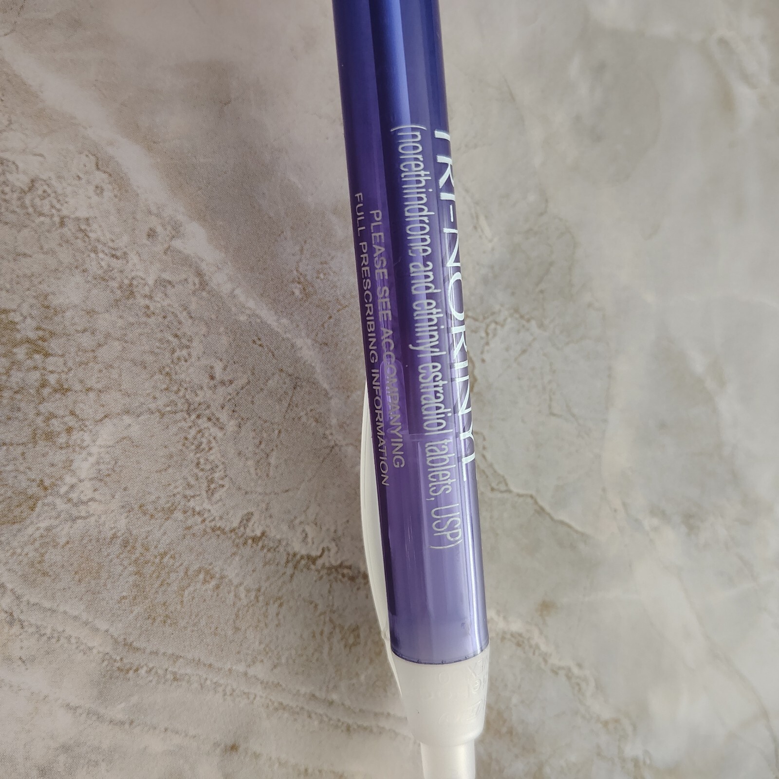HTF Tri-Norinyl Pharmaceutical Drug Rep Pen Promo Ultra Rare Purple White