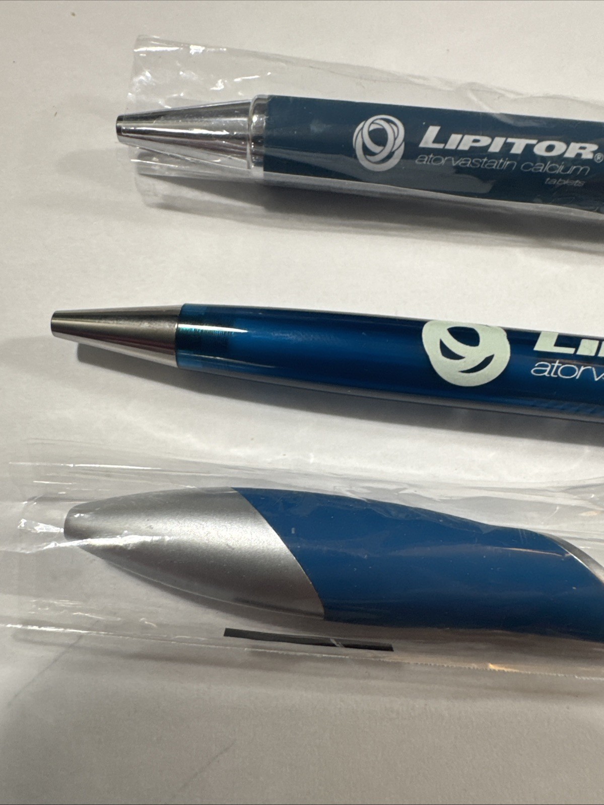 Pfizer Lipitor PENS Drug Rep Pharmaceutical Promo Medical Advertising Lot of 3