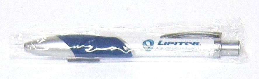 Drug Rep LIPITOR Collectible Heavy Metal Pen RARE