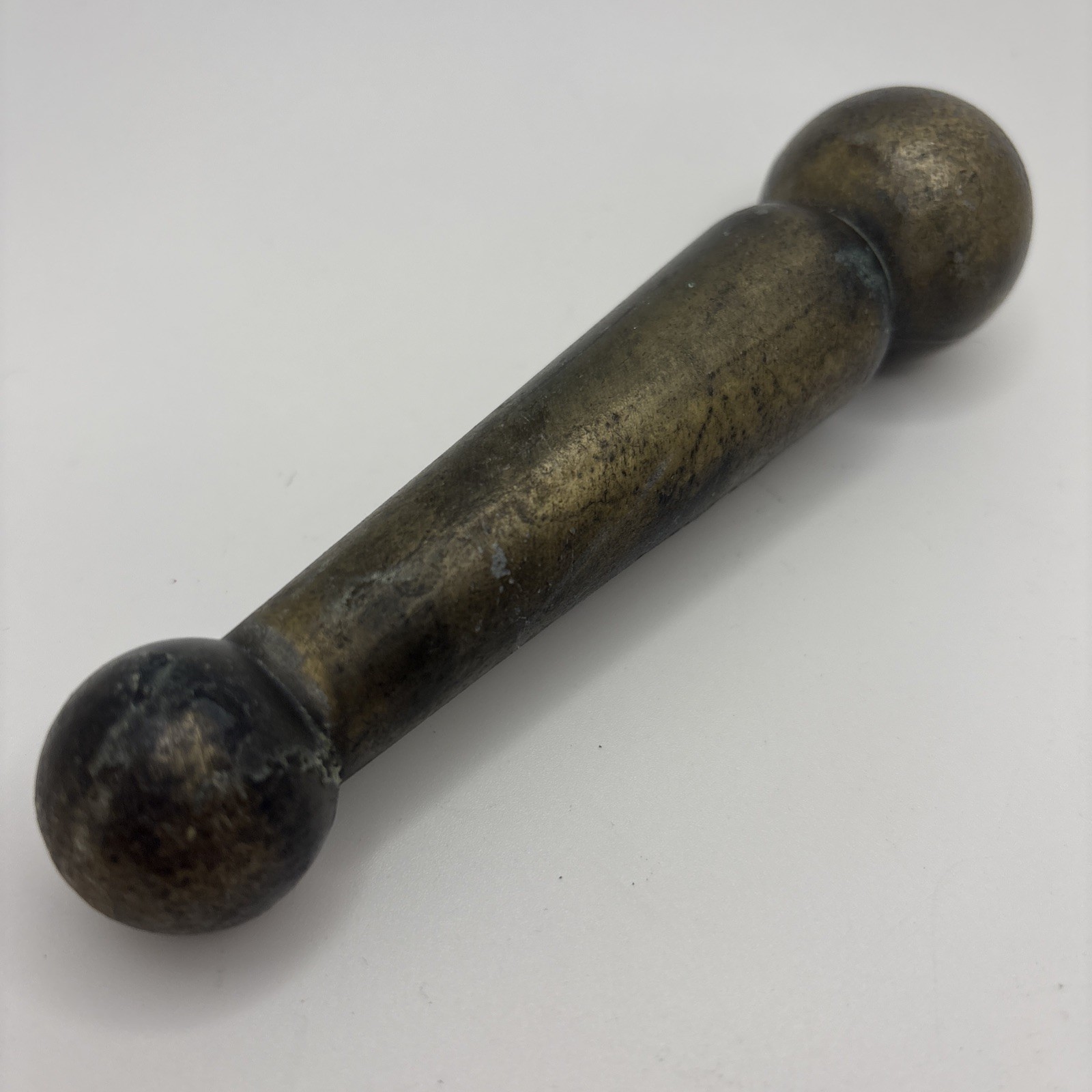 Vintage Schering Laboratories Brass Mortar & Pestle College Of Pharmacy 2001
