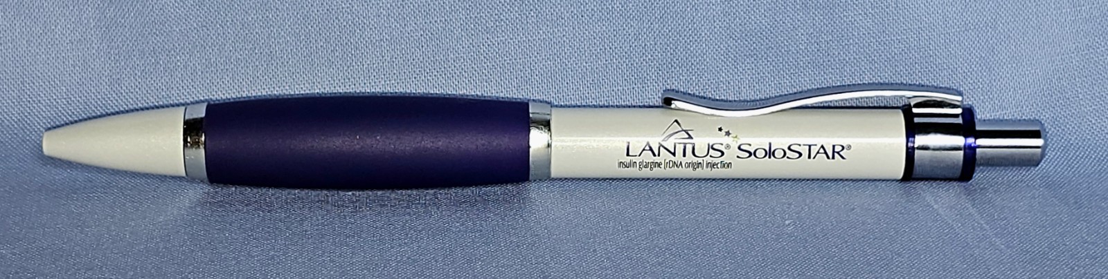 Drug REP Ink Pen LANTUS Solostar Pharmaceutical Collectible Advertising Swag NEW