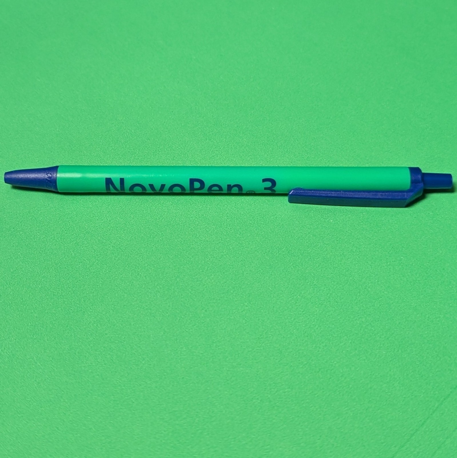 Drug Rep Pharmaceutical Promo NovoPen 3 Advertising Pen Black Ink