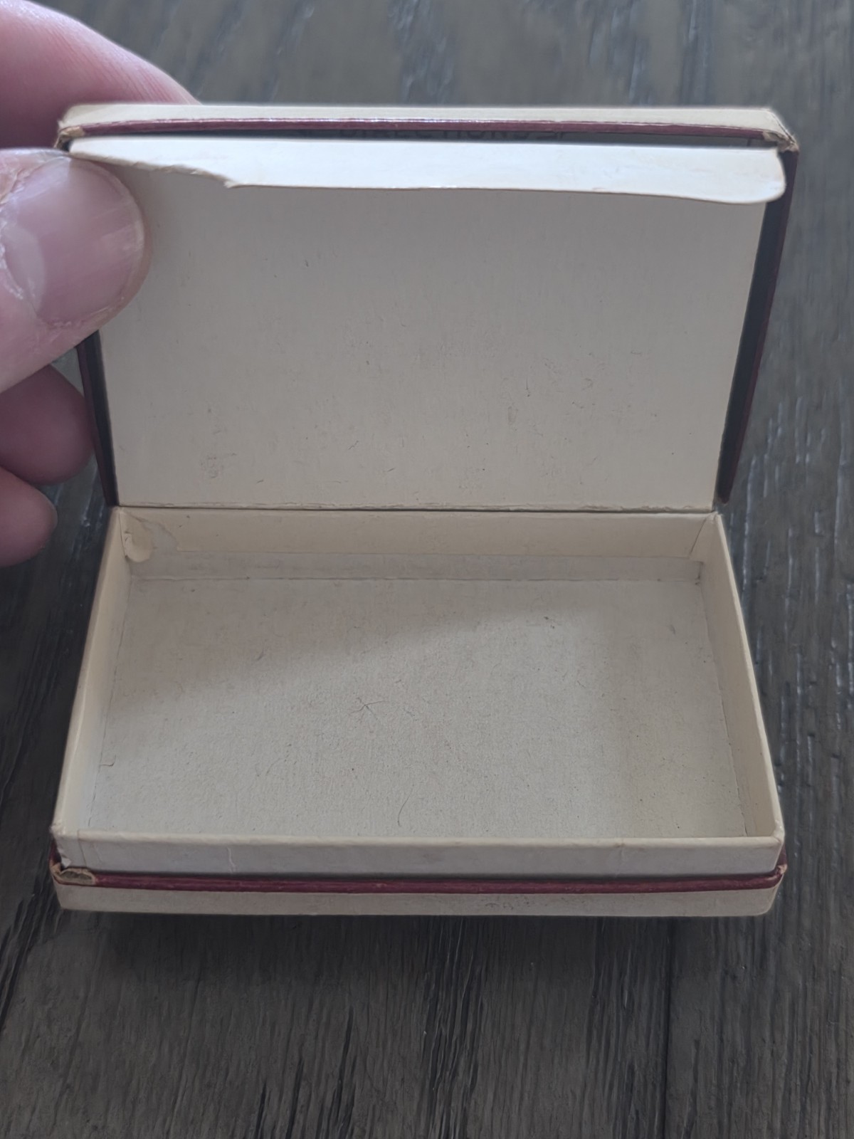 Vintage Rare 1945 Prescription Pill Box Medical Arts Pharmacy Abilene Texas TX