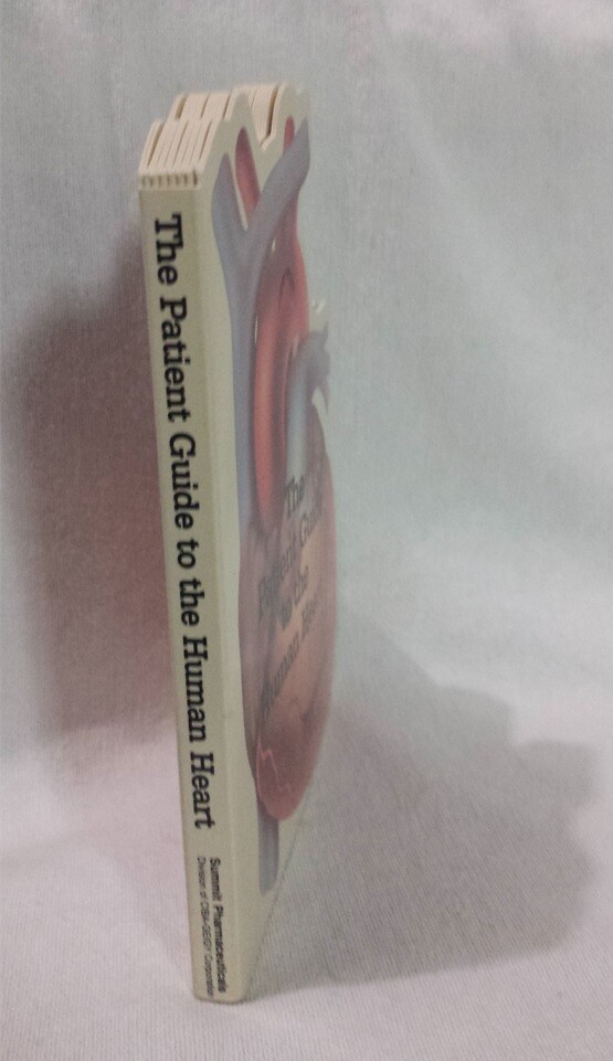 Heart Book Patient Guide to the Human Heart Transderm Nitro Advertising Medical