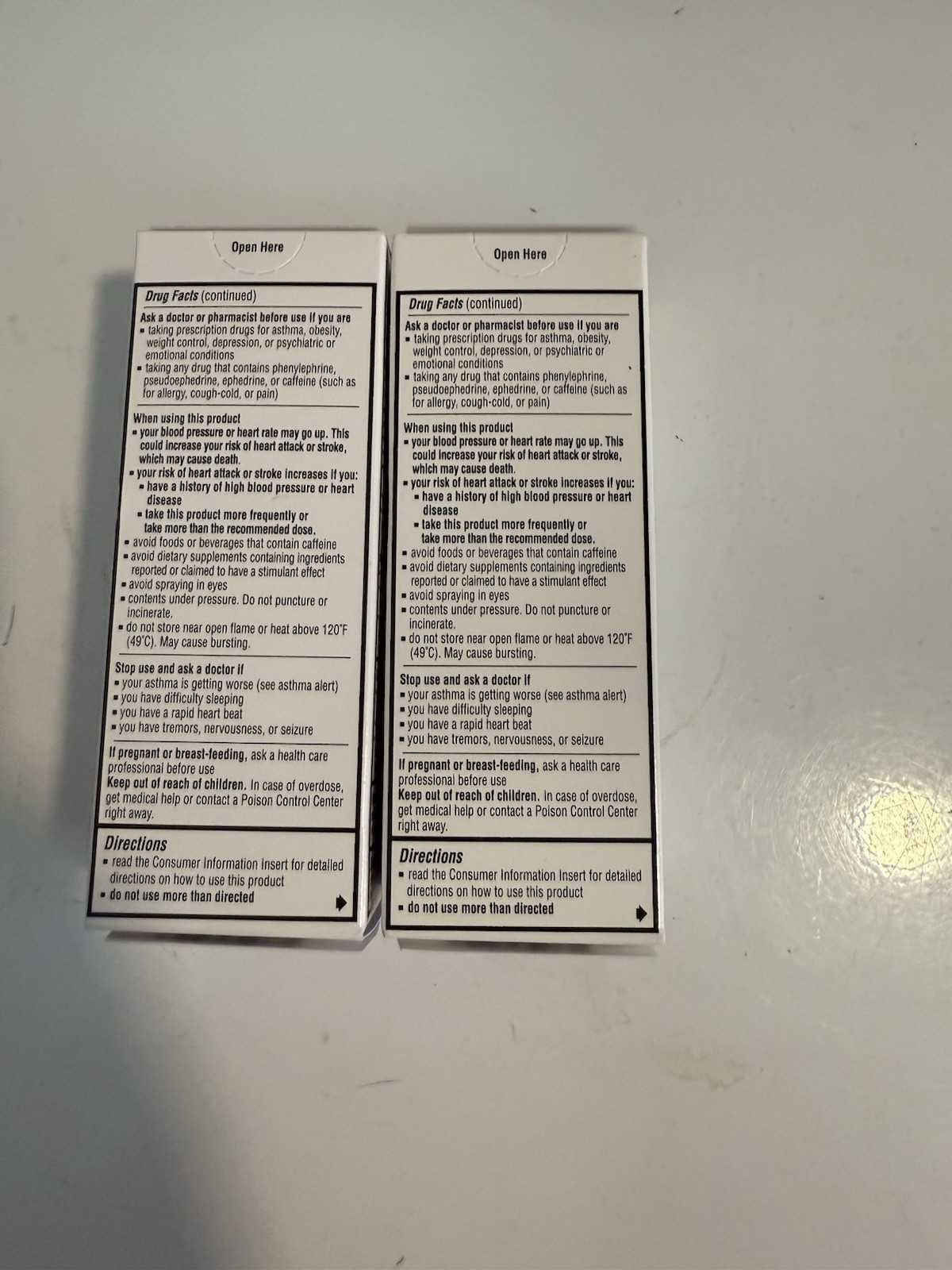 (2 pack) Primatene MIST Epinephrine Oral Inhalation Aerosol
