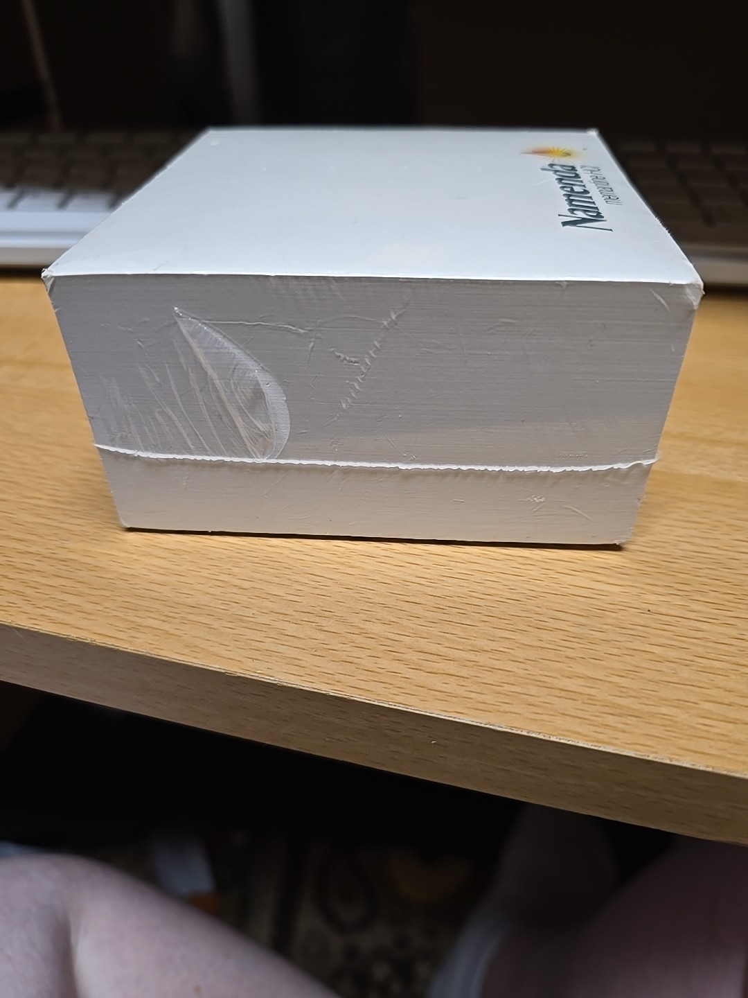 NAMENDA (4″ X 4″ X 2.25″ ) Pharmaceutical DRUG REP POST-IT NOTE PAD CUBE Sealed