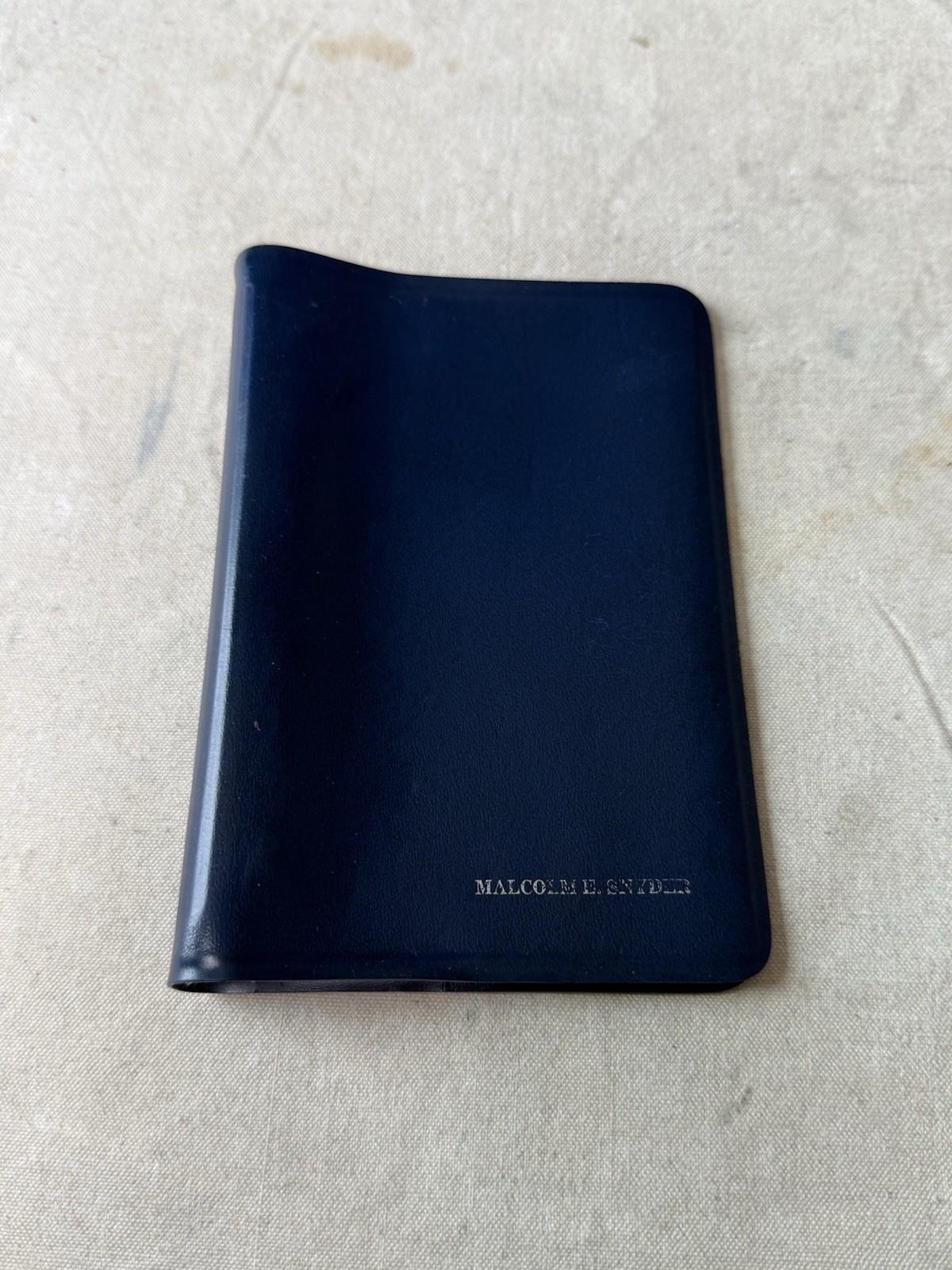 Vintage Burroughs Wellcome 6-Ring Binder Pocket Organizer N80-4902 Pharmacy USA