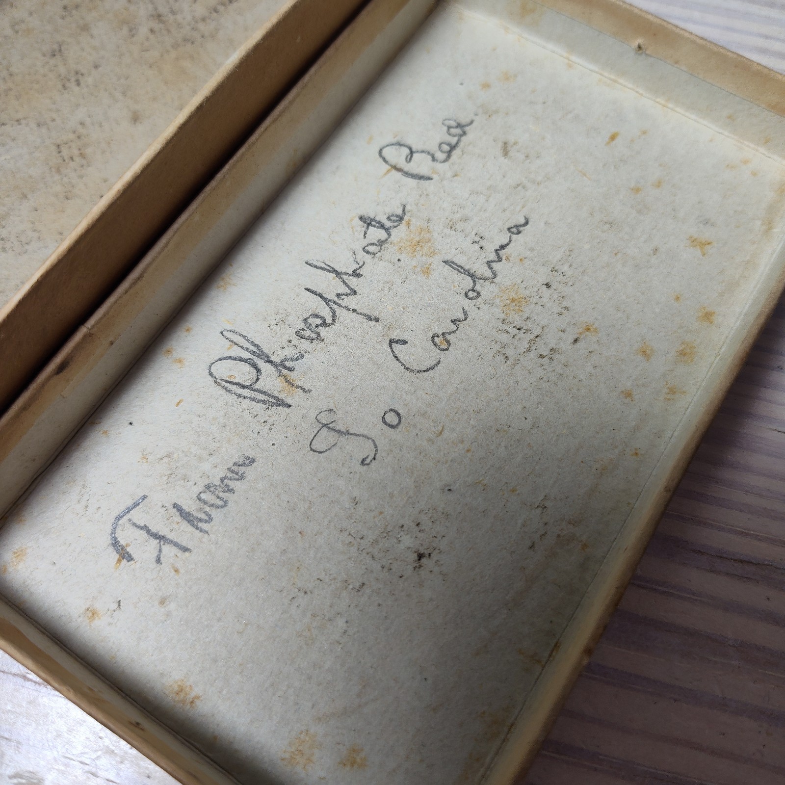 Antique 1900s Pharmaceutical Drug Box Rochelle Powders Empty Vgc