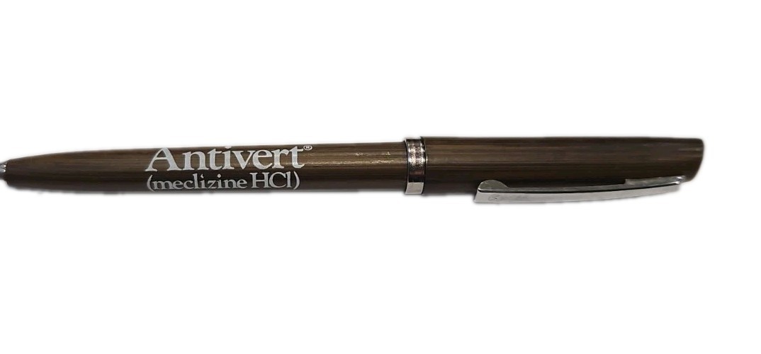 VTG Pfizer Antivert (Meclizine HCI) Advertisement Pen Giveaway Pharmaceutical