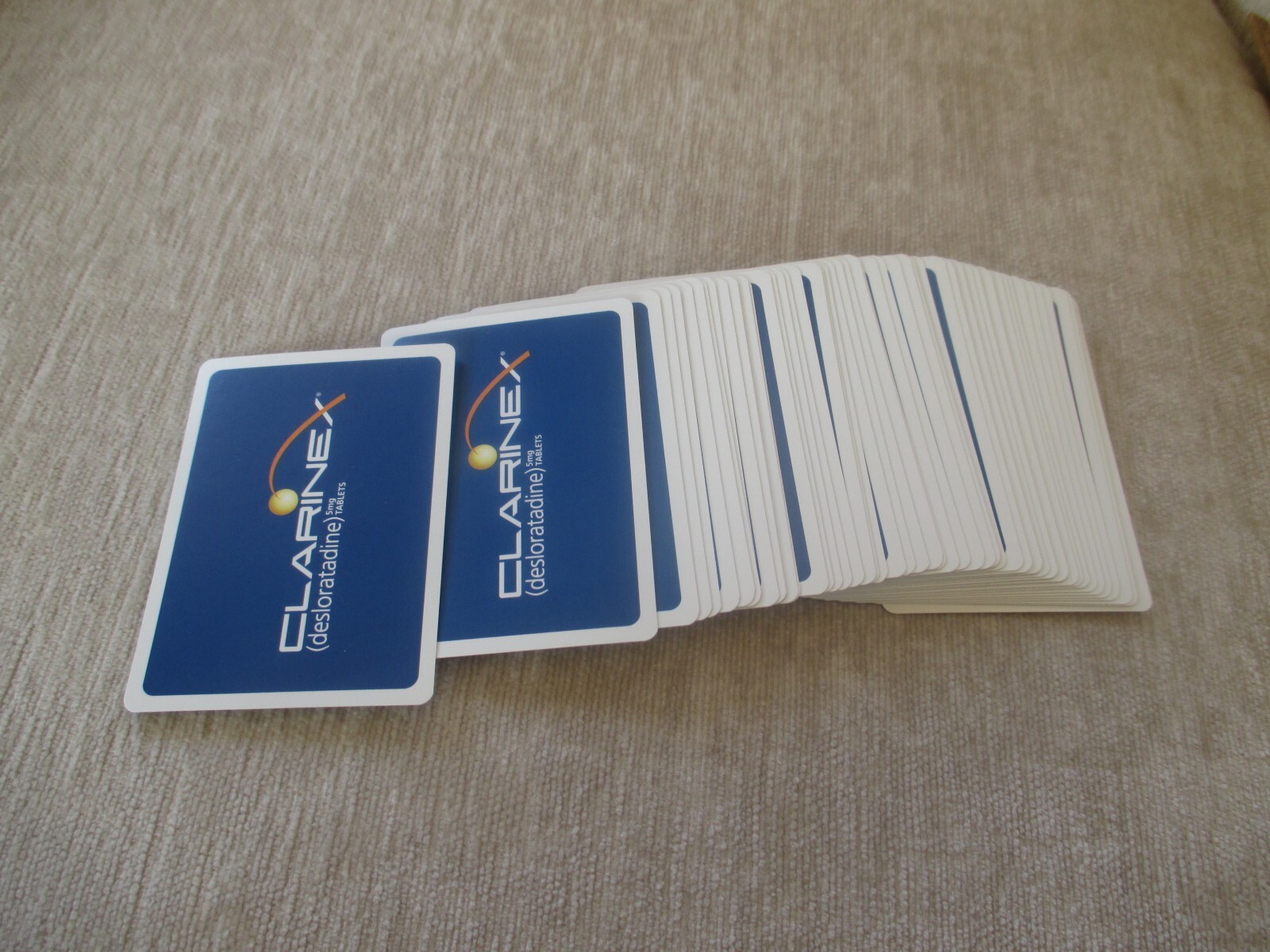 Clarinex Advertising Playing Card Deck Drug Rep Pharma