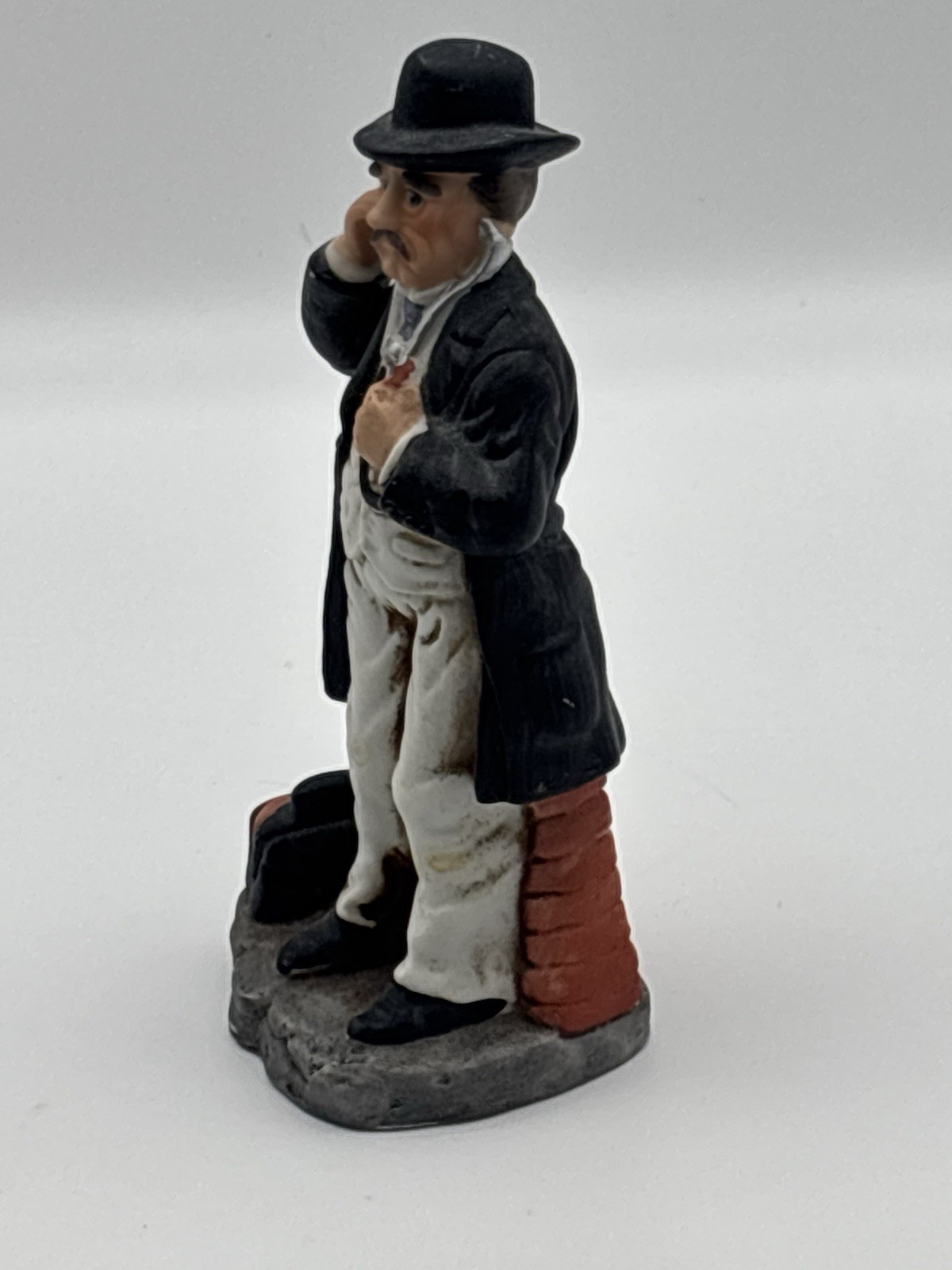 Ayerst Pharmaceutical Doctor Figurine Promotional Item -gift-vintage-stethoscope