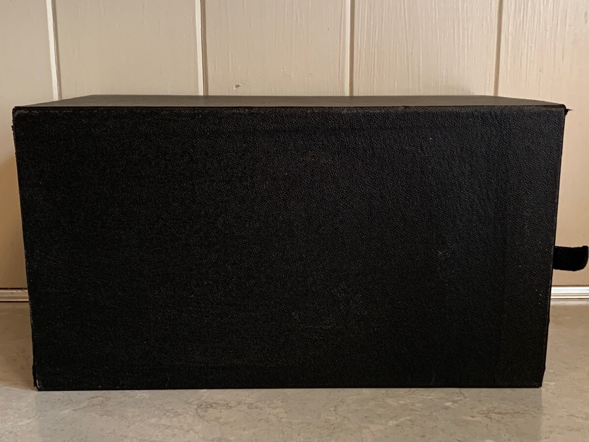 Vintage Pharmacy Prescription File Box Rx Apothecary Drug Store