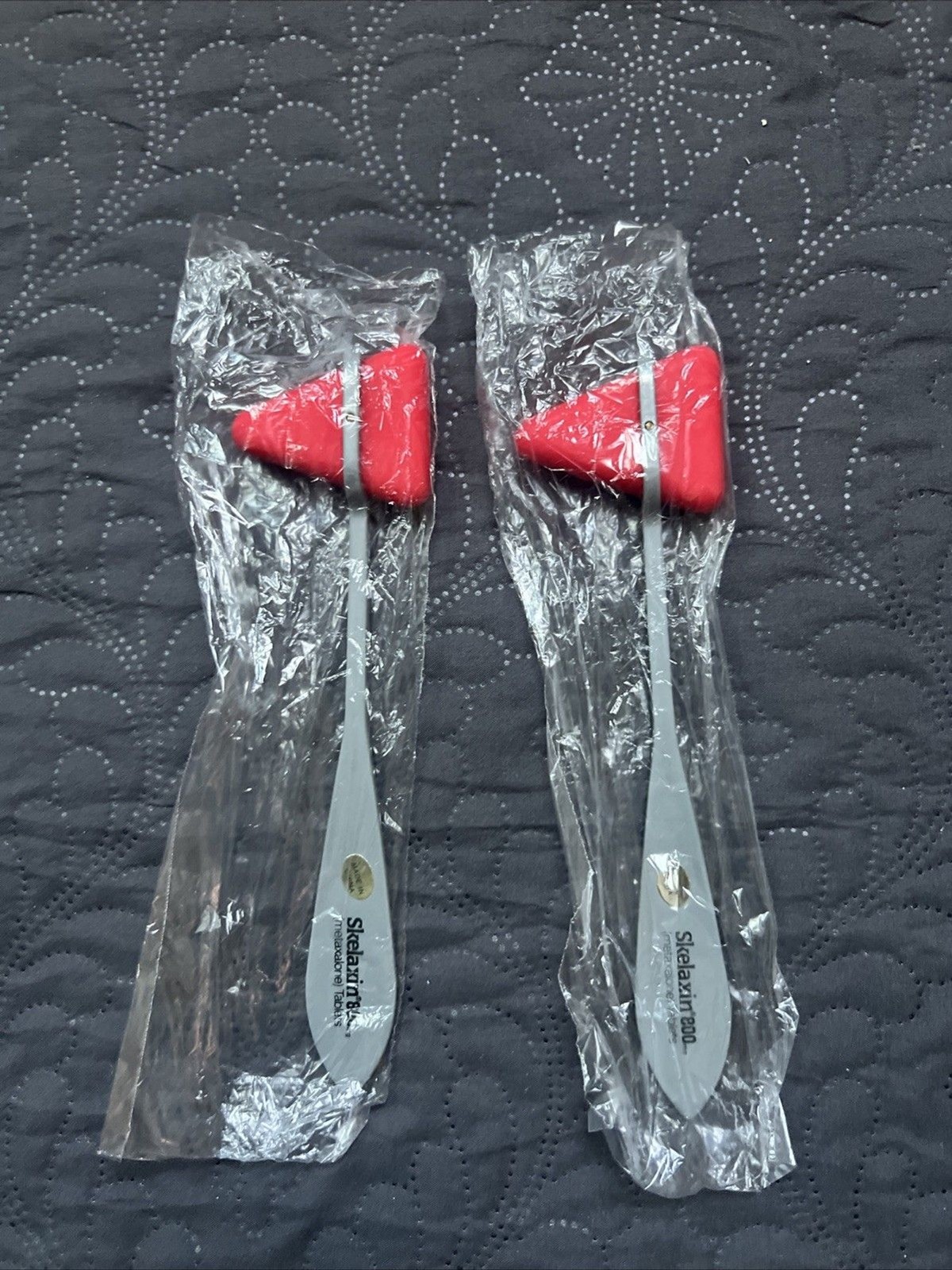 Drug Rep Pharma Pharmaceutical Skelaxin Promotional Reflex Hammer 2pc  -NO BOX –