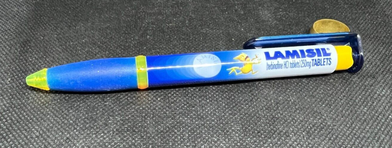 LAMISIL Digger Holographic Medical Drug Rep Pharmaceutical Pen Collectible
