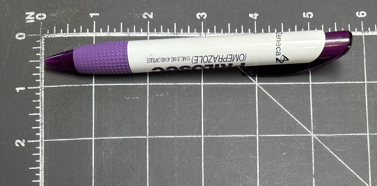 Prilosec Omeprazole AstraZeneca Pharmaceutical Promo Advertising Ballpoint Pen