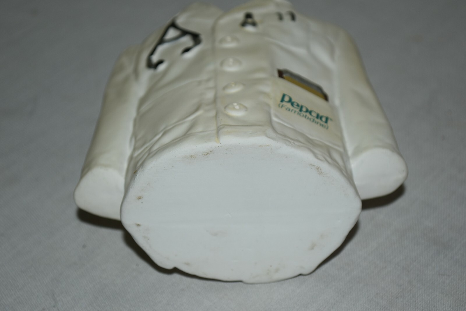 PEPCID Pharmaceutical drug rep 5 1/2″ tall Pencil holder Dr Jacket Rare EUC