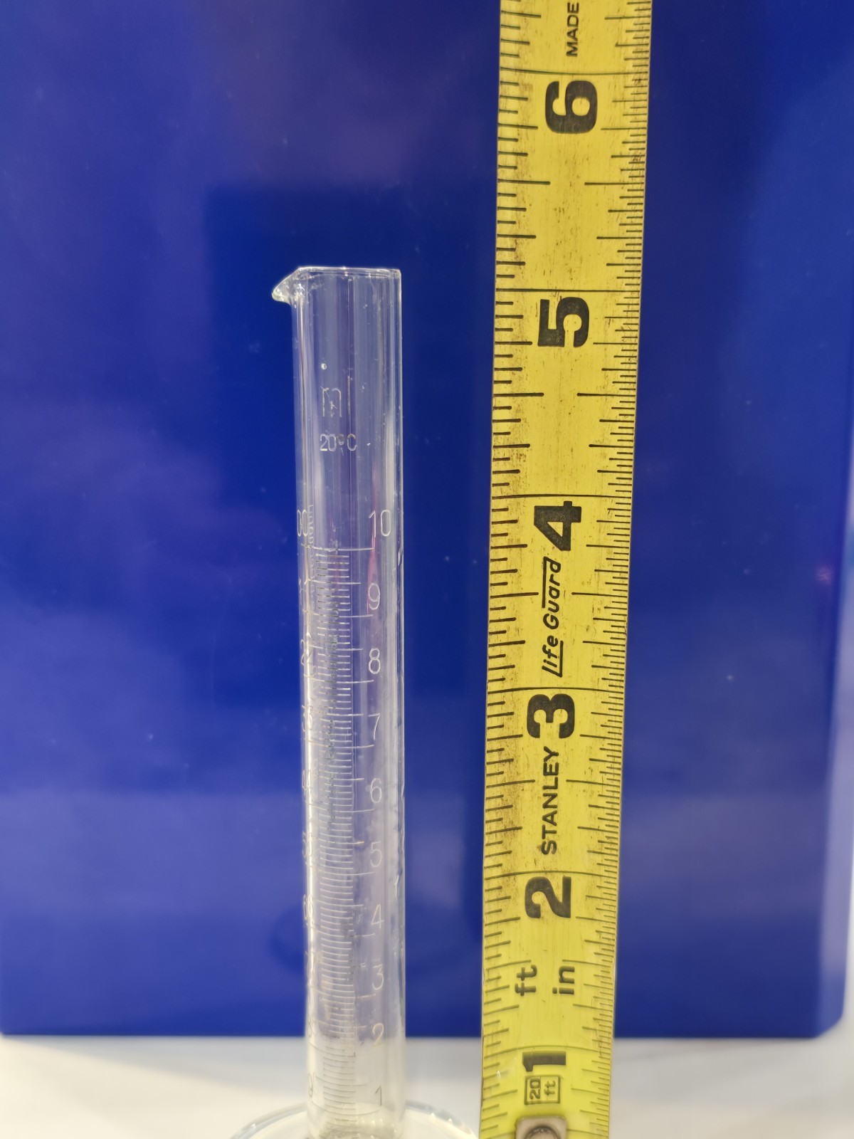 Vintage Schaar & Co Beaker w/ Double Scale, 10 mL Made In Germany
