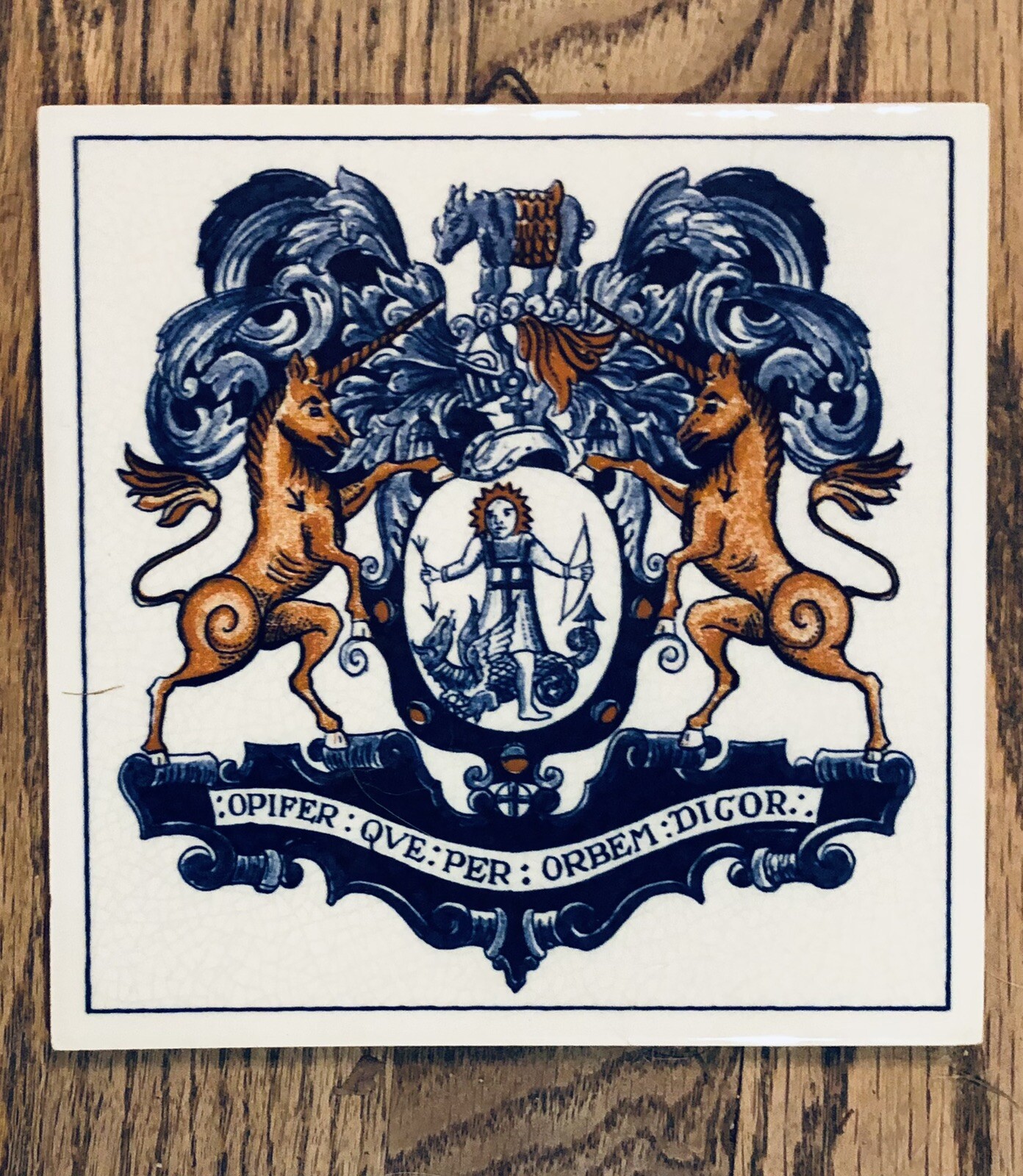 6 BURROUGHS WELLCOME Pharmacy English Pill Tiles London Apothecary DELFT holland