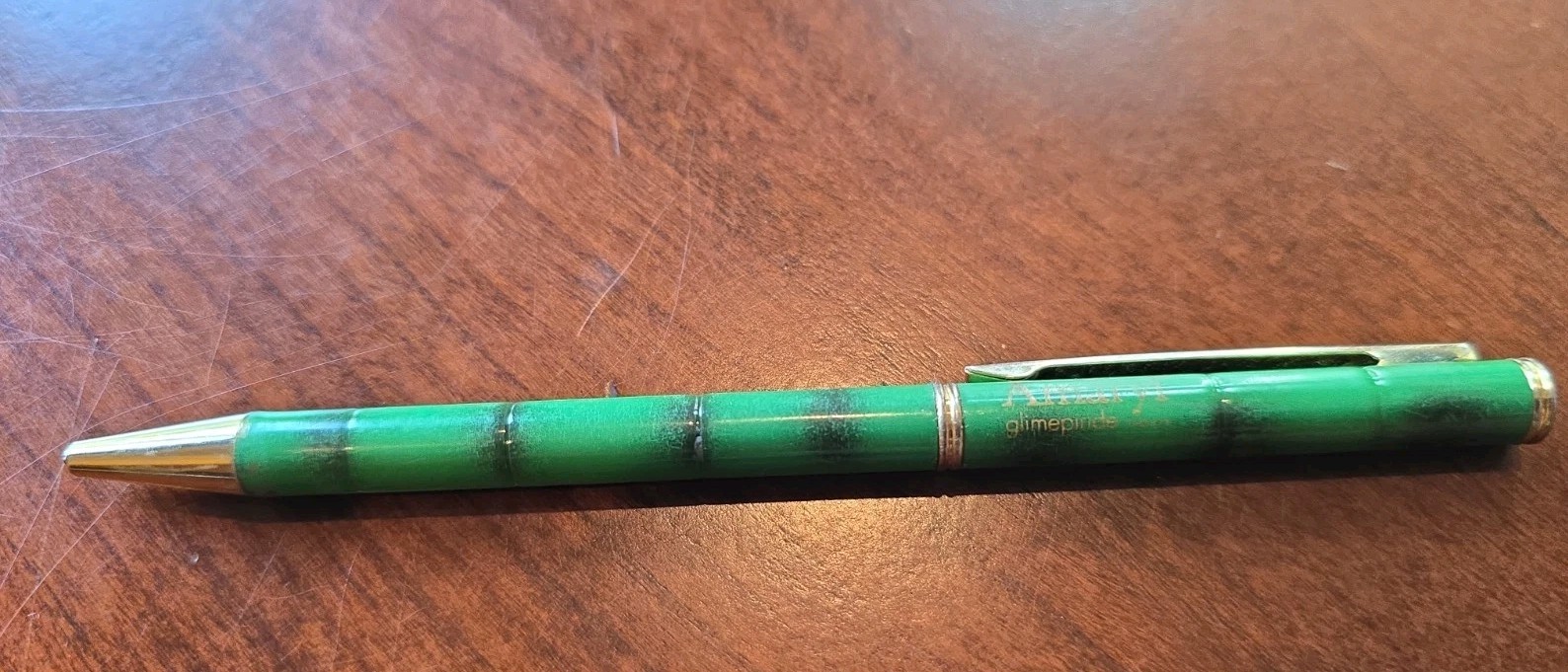 Amaryl Pen Slim Metal Pharmaceutical Drug Rep Promo WRITES!
