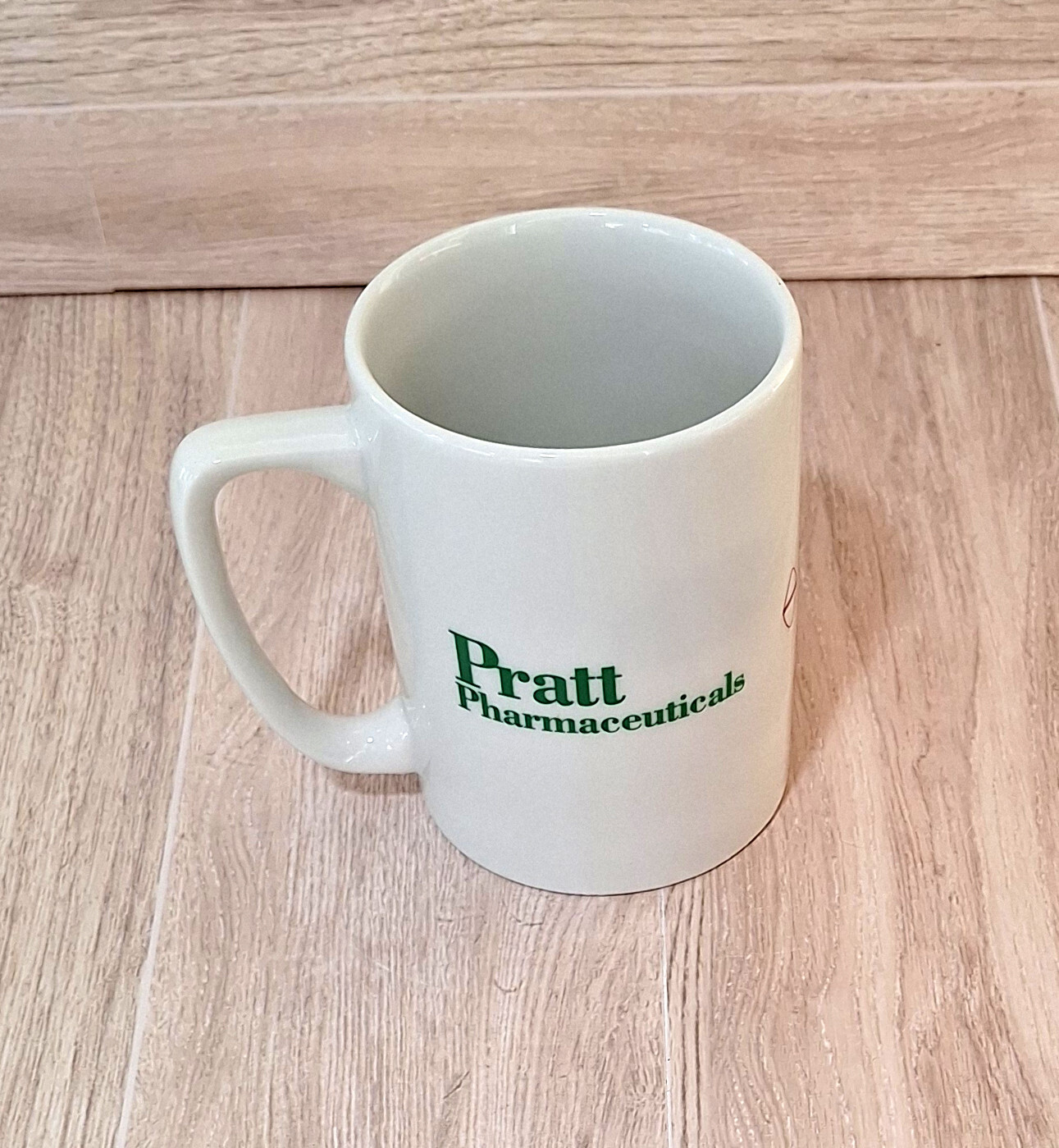 Glucotrol Glipizide Ceramic Coffee Mug Pratt Pharmaceuticals Drug Rep Swag